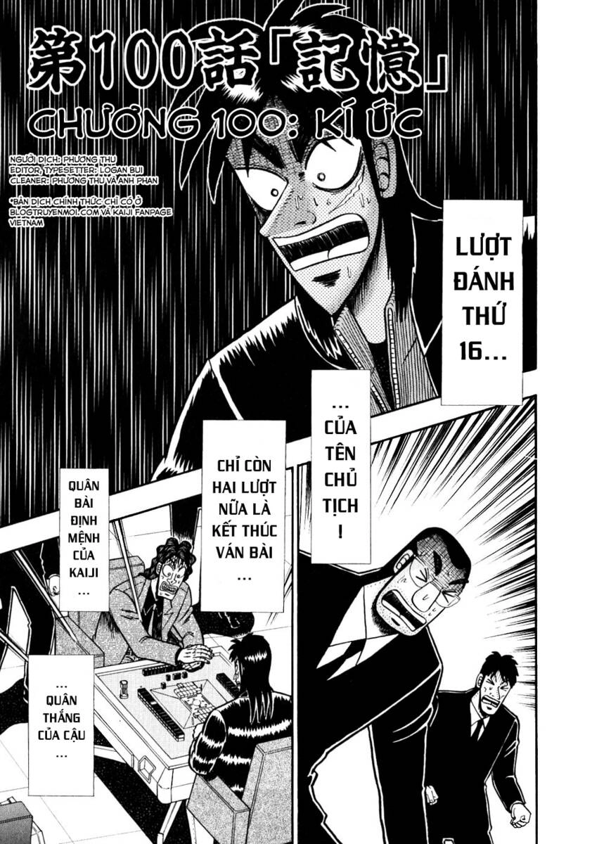 Tobaku Datenroku Kaiji Chapter 100 - 1