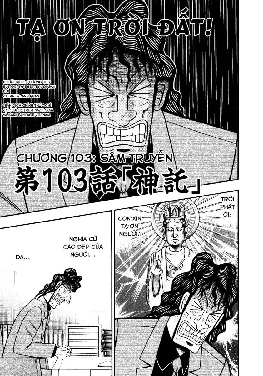 Tobaku Datenroku Kaiji Chapter 103 - 1