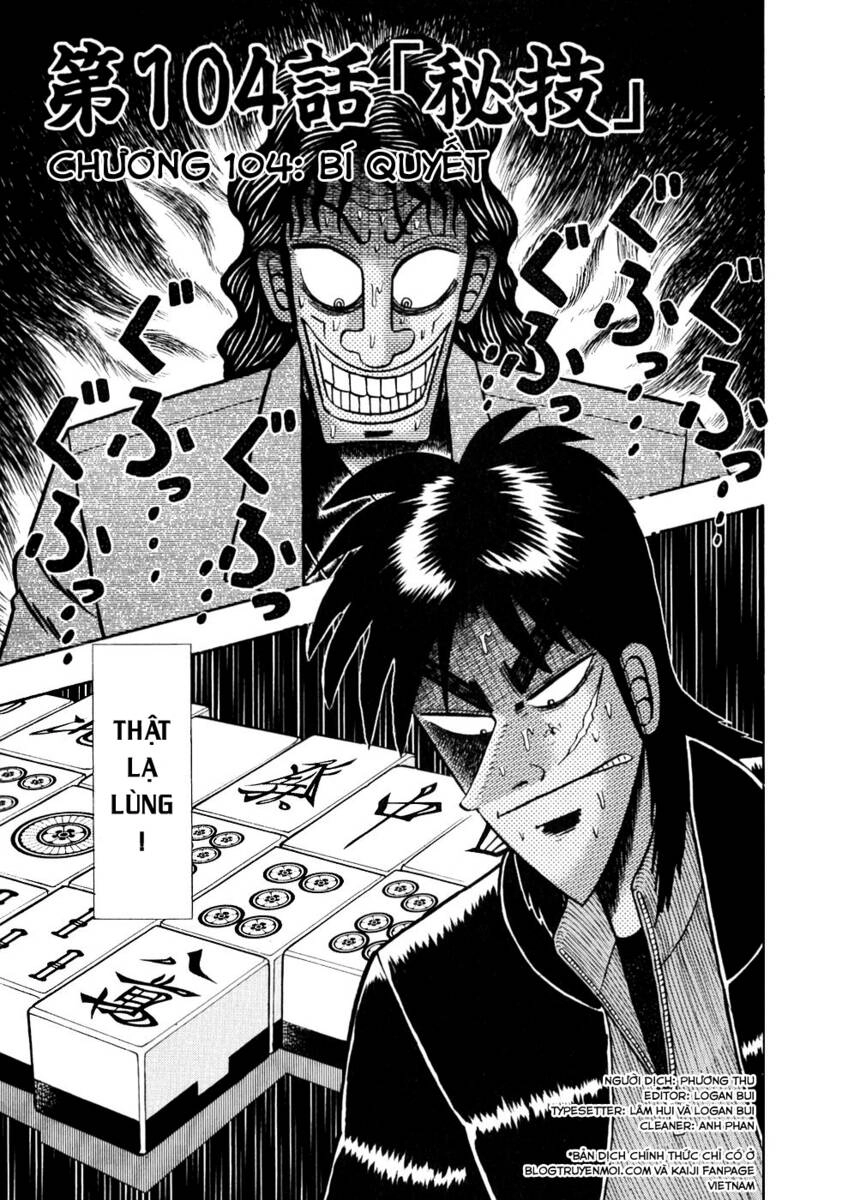 Tobaku Datenroku Kaiji Chapter 104 - 1
