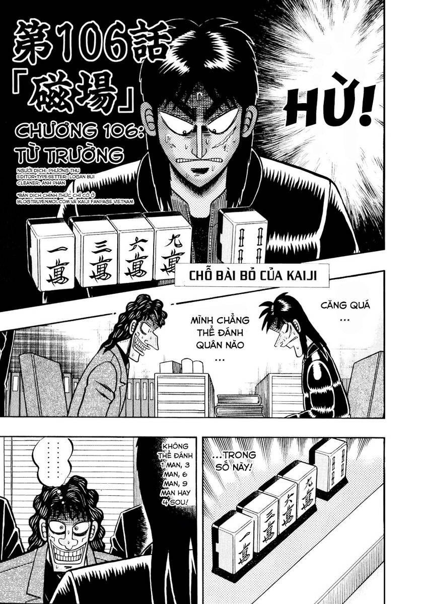 Tobaku Datenroku Kaiji Chapter 106 - 1