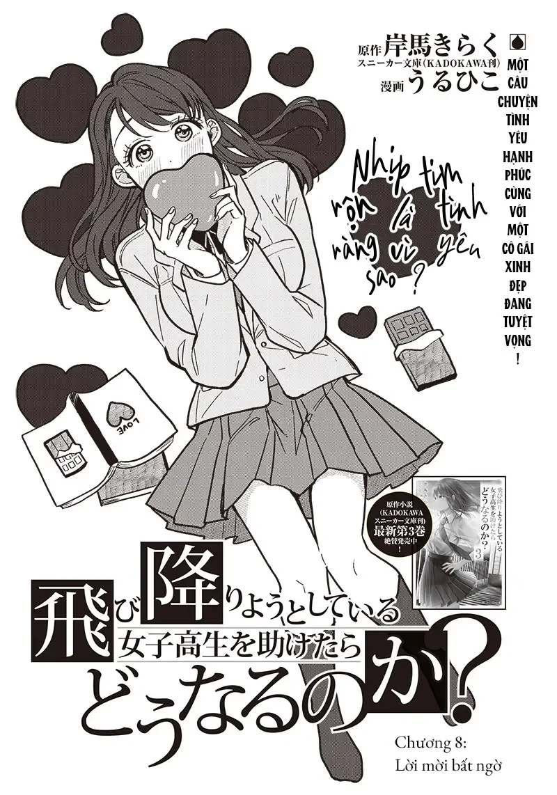 Chuyện Gì Sẽ Xảy Ra Nếu Bạn Cứu Một Nữ Sinh Trung Học Đang Định Nhảy Lầu? Chapter 8 - 4