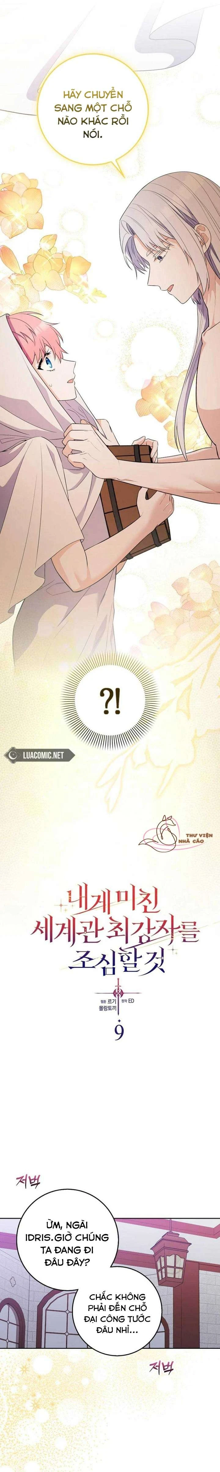 Hãy Cẩn Thận Với Người Đàn Ông Mạnh Nhất Đang Mê Muội Tôi Chapter 9 - 2