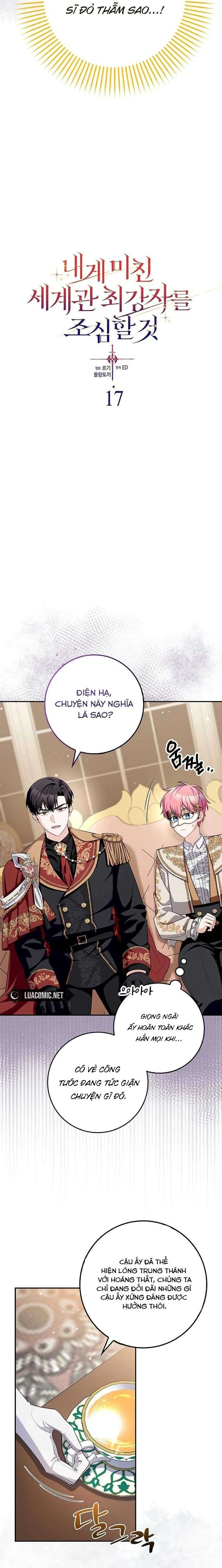 Hãy Cẩn Thận Với Người Đàn Ông Mạnh Nhất Đang Mê Muội Tôi Chapter 17 - 7