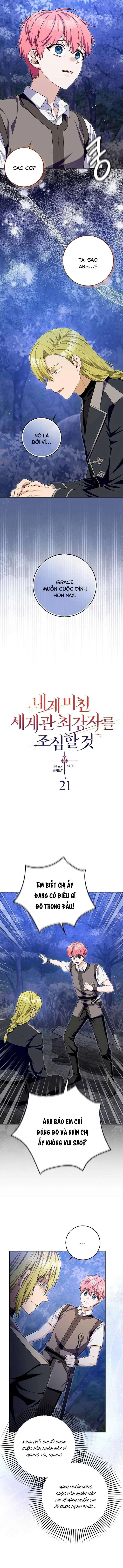 Hãy Cẩn Thận Với Người Đàn Ông Mạnh Nhất Đang Mê Muội Tôi Chapter 21 - 2