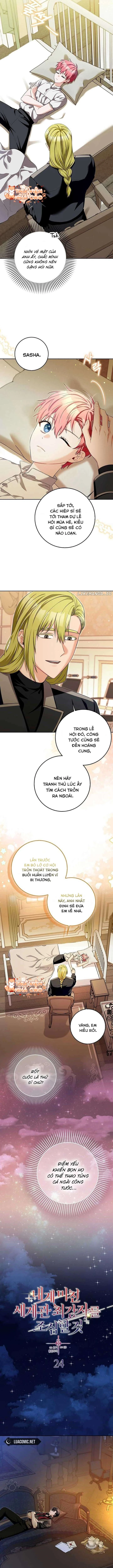 Hãy Cẩn Thận Với Người Đàn Ông Mạnh Nhất Đang Mê Muội Tôi Chapter 24 - 4