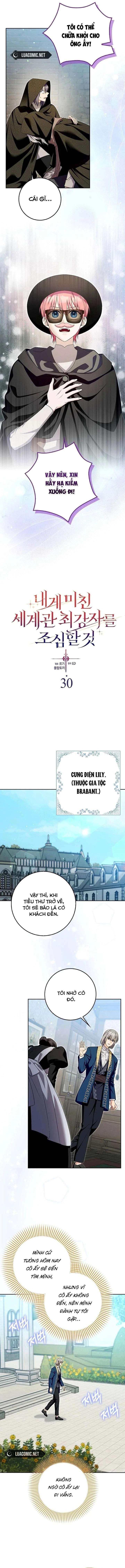 Hãy Cẩn Thận Với Người Đàn Ông Mạnh Nhất Đang Mê Muội Tôi Chapter 30 - 3