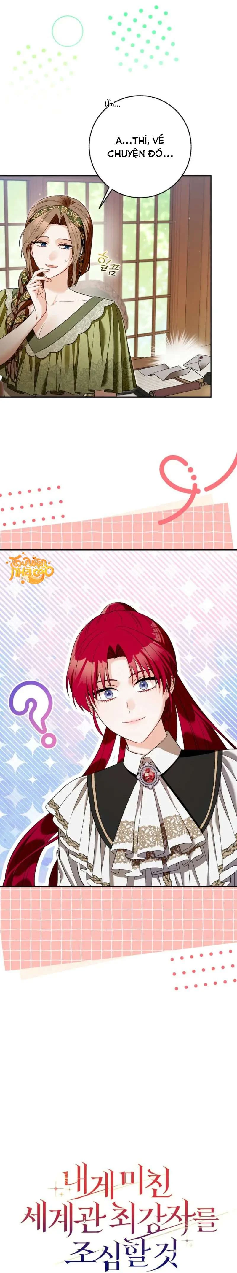 Hãy Cẩn Thận Với Người Đàn Ông Mạnh Nhất Đang Mê Muội Tôi Chapter 40 - 5