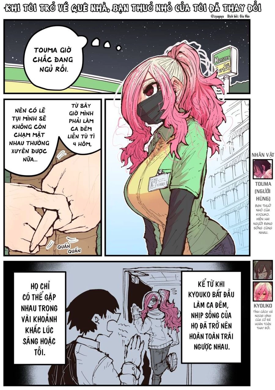 Khi Tôi Trở Về Quê Nhà, Bạn Thuở Nhỏ Của Tôi Đã Thay Đổi Chapter 33 - 1