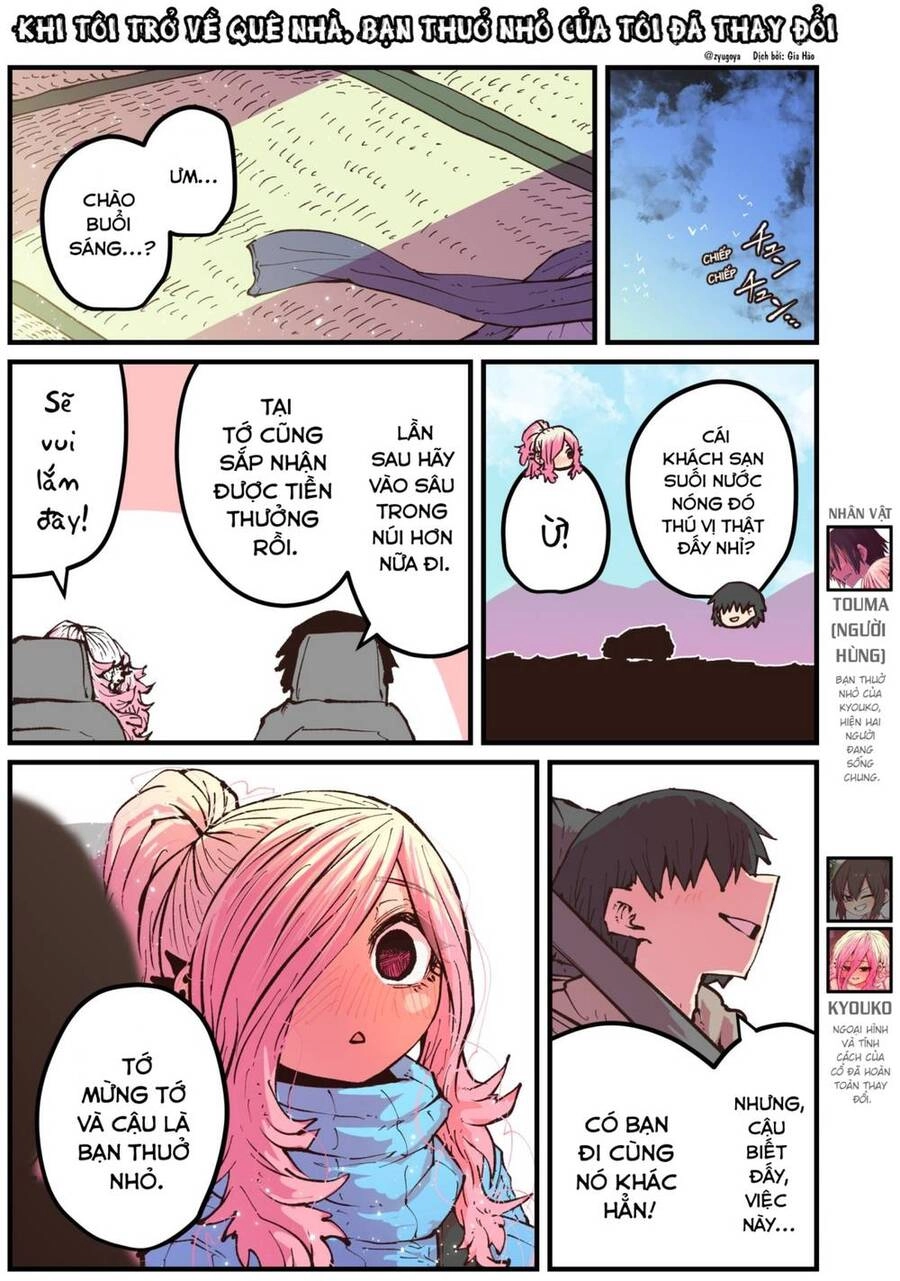 Khi Tôi Trở Về Quê Nhà, Bạn Thuở Nhỏ Của Tôi Đã Thay Đổi Chapter 38 - 1