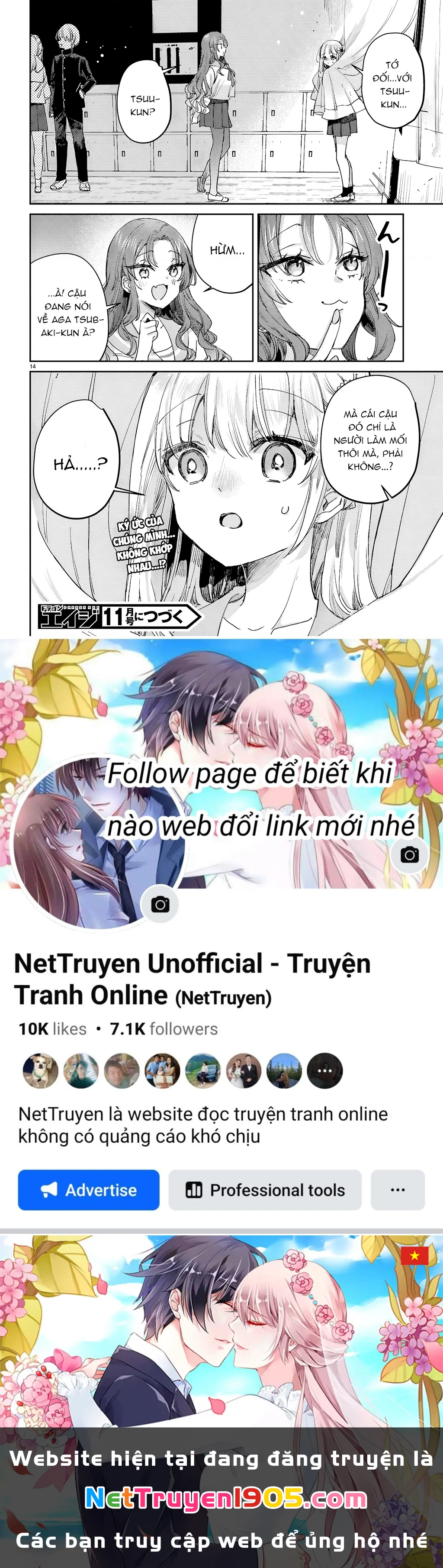 Thanh xuân là một vòng lặp hình tam giác Chapter 7 - 14