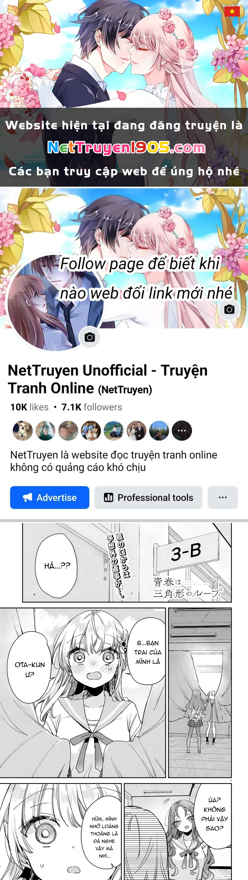 Thanh xuân là một vòng lặp hình tam giác Chapter 8 - 1