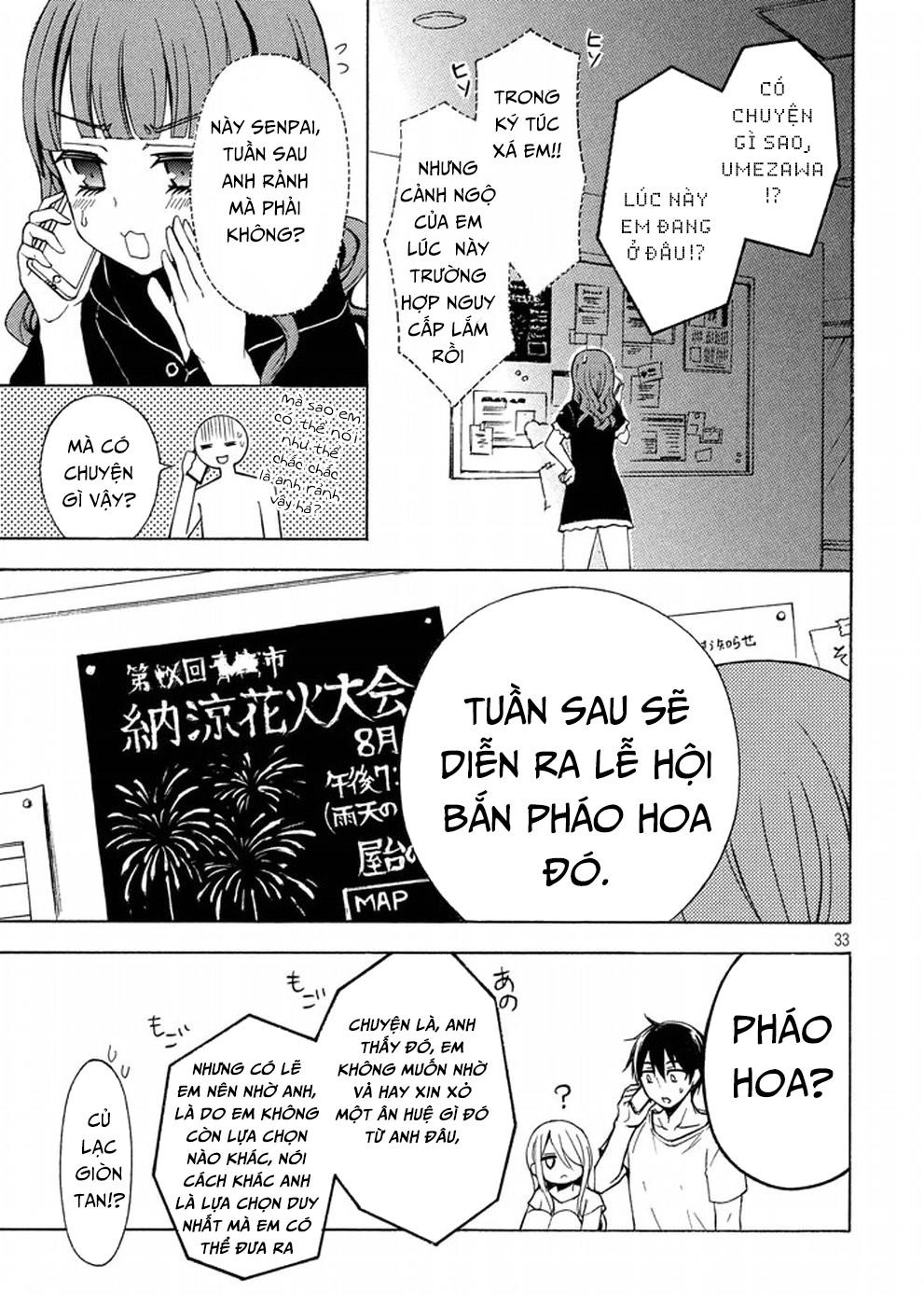 Watari-Kun No Xx Ga Houkai Sunzen Chapter 29 - 34