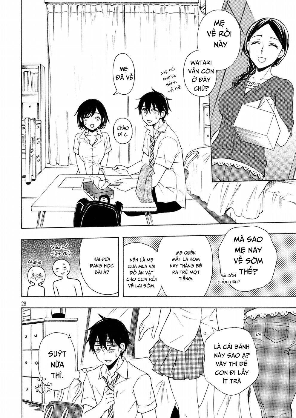 Watari-Kun No Xx Ga Houkai Sunzen Chapter 37 - 28