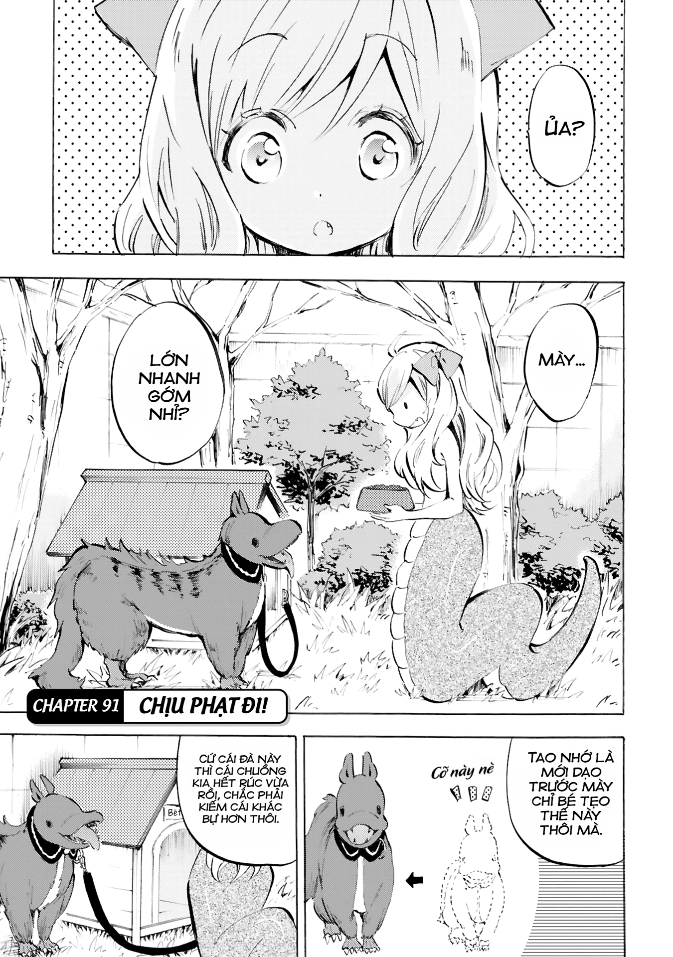 Jashin-Chan Dropkick Chapter 91 - 1