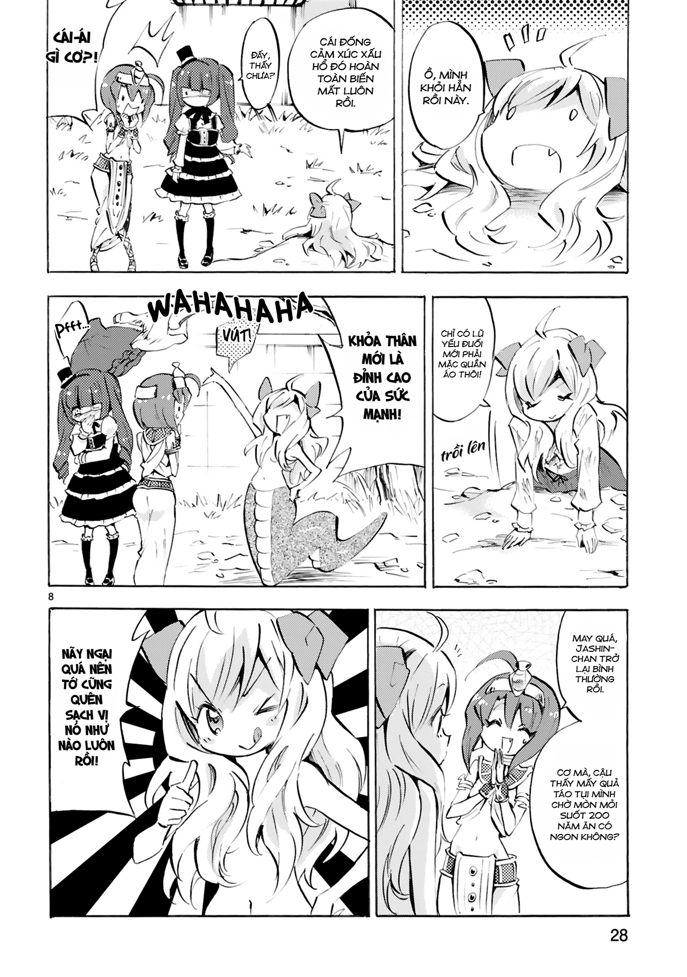 Jashin-Chan Dropkick Chapter 98 - 8