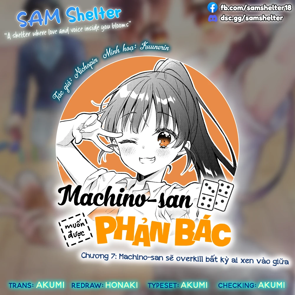 Machino-San Muốn Được Phản Bác Chapter 7 - 17