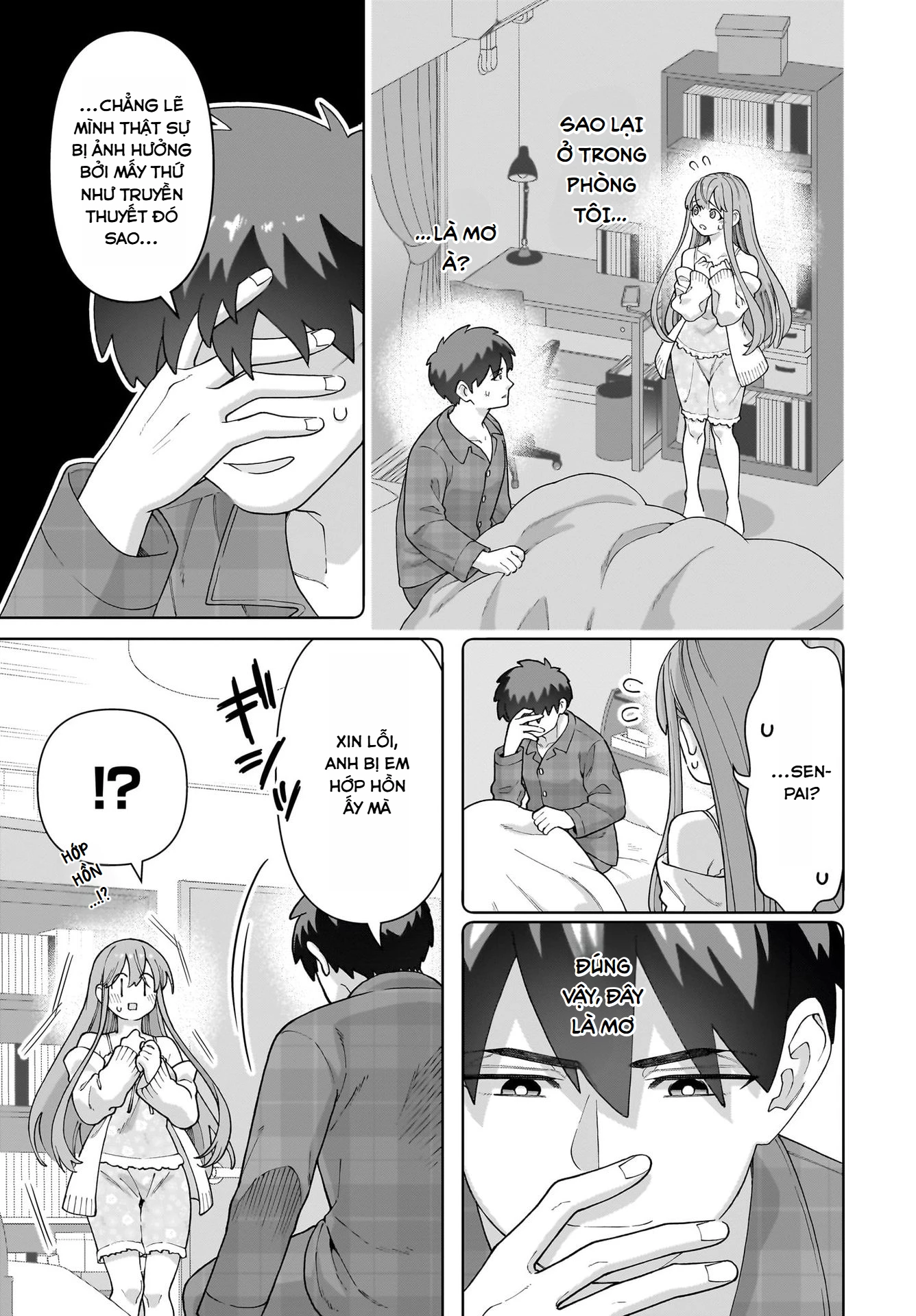 Bé Kouhai Chỉ Tỏ Ra Ranh Ma Với Tôi Ngoài Đời Cũng Dễ Thương, Nhưng Trong Mơ Còn Dễ Thương Hơn Chapter 1 - 25