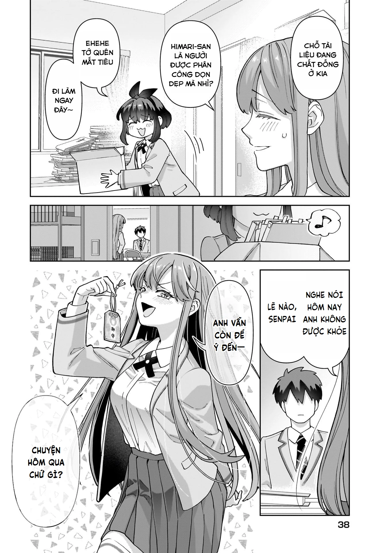 Bé Kouhai Chỉ Tỏ Ra Ranh Ma Với Tôi Ngoài Đời Cũng Dễ Thương, Nhưng Trong Mơ Còn Dễ Thương Hơn Chapter 1 - 34