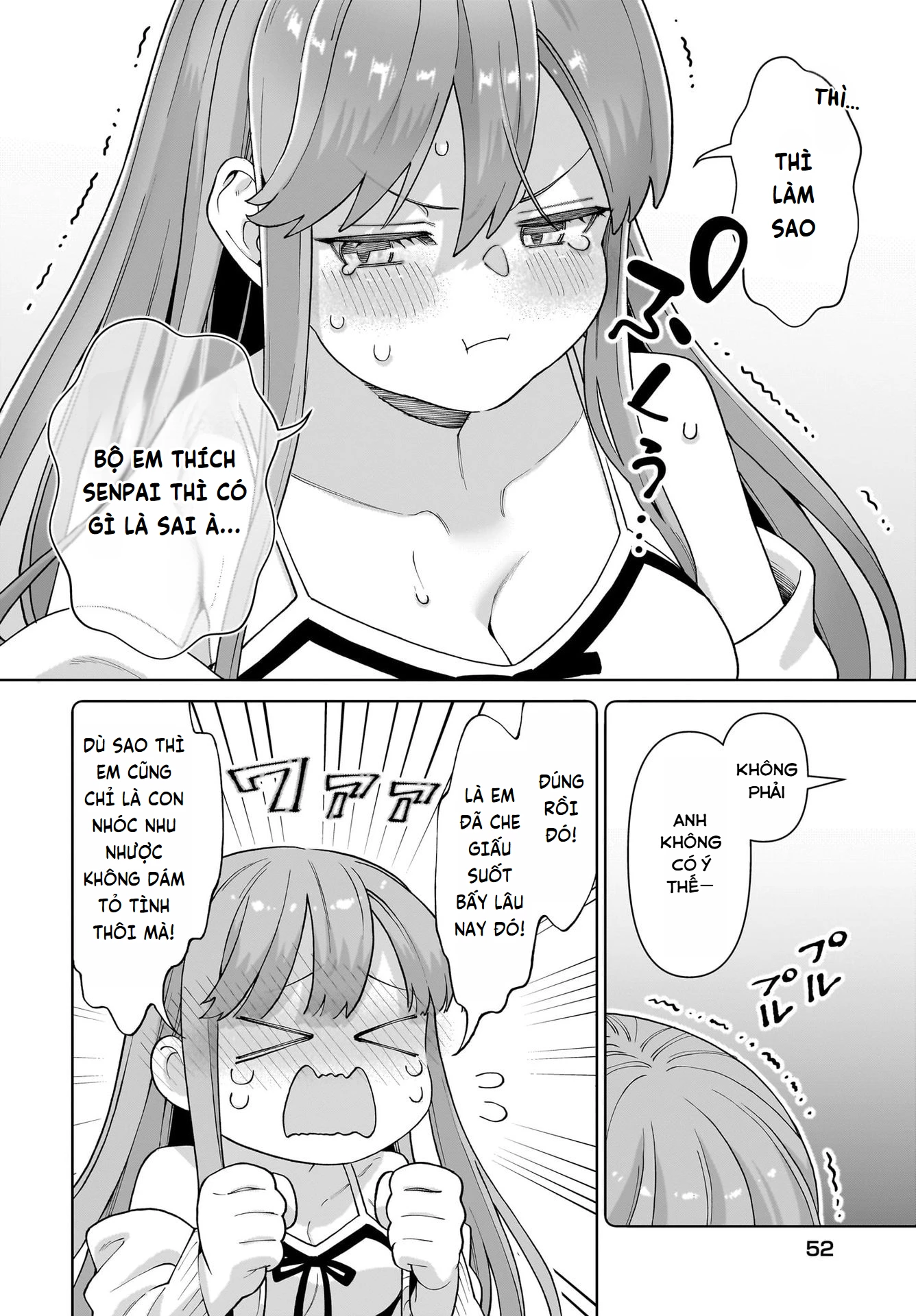 Bé Kouhai Chỉ Tỏ Ra Ranh Ma Với Tôi Ngoài Đời Cũng Dễ Thương, Nhưng Trong Mơ Còn Dễ Thương Hơn Chapter 1 - 48