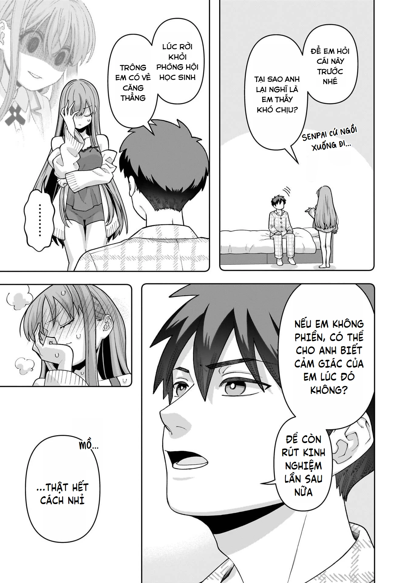 Bé Kouhai Chỉ Tỏ Ra Ranh Ma Với Tôi Ngoài Đời Cũng Dễ Thương, Nhưng Trong Mơ Còn Dễ Thương Hơn Chapter 3 - 17