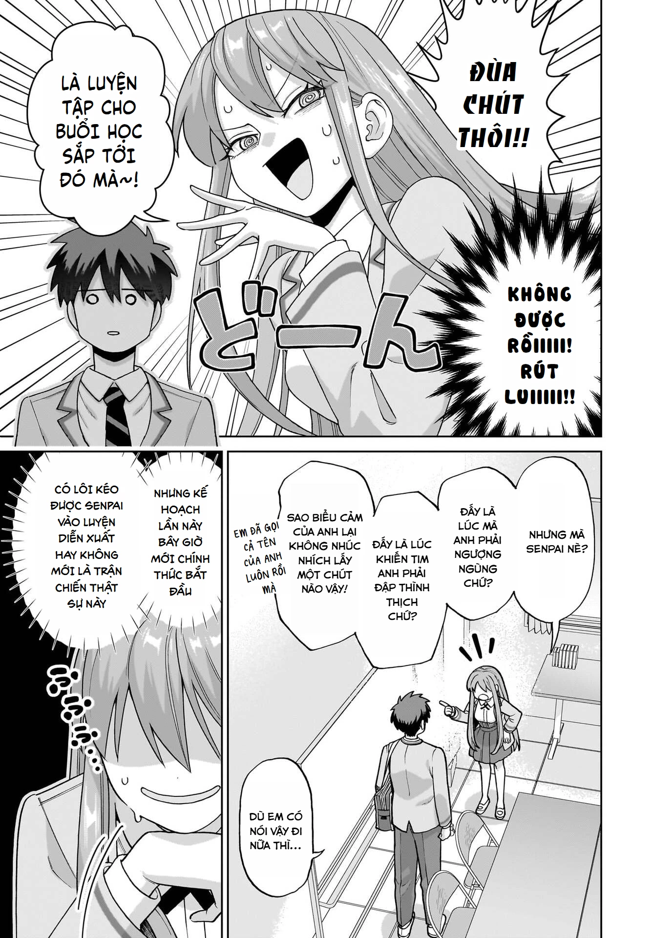 Bé Kouhai Chỉ Tỏ Ra Ranh Ma Với Tôi Ngoài Đời Cũng Dễ Thương, Nhưng Trong Mơ Còn Dễ Thương Hơn Chapter 4 - 9