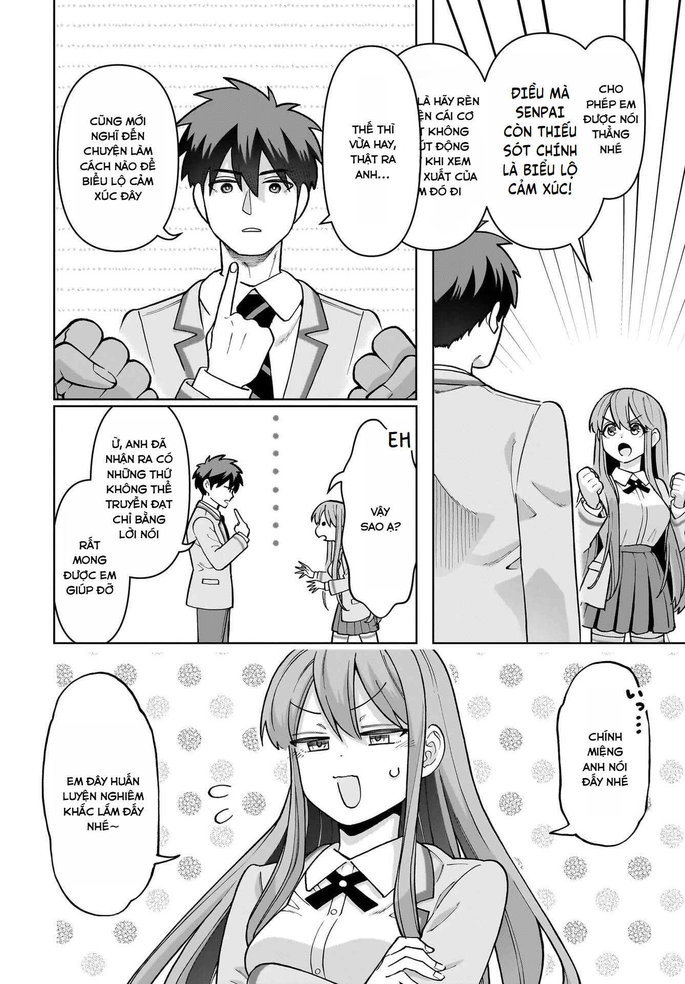 Bé Kouhai Chỉ Tỏ Ra Ranh Ma Với Tôi Ngoài Đời Cũng Dễ Thương, Nhưng Trong Mơ Còn Dễ Thương Hơn Chapter 4 - 10