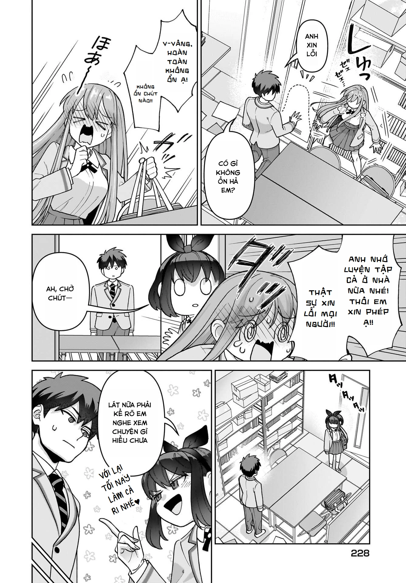 Bé Kouhai Chỉ Tỏ Ra Ranh Ma Với Tôi Ngoài Đời Cũng Dễ Thương, Nhưng Trong Mơ Còn Dễ Thương Hơn Chapter 4 - 22