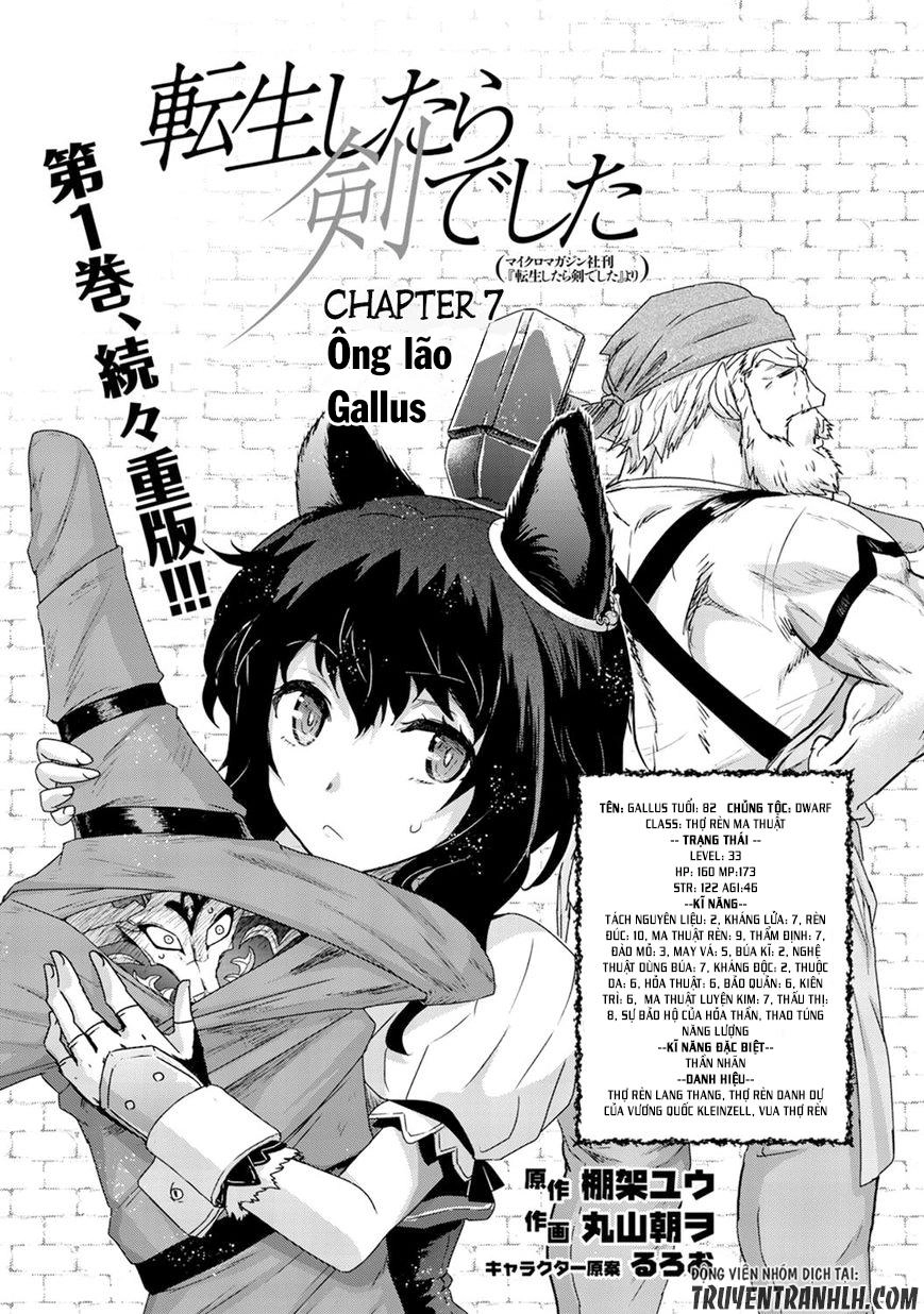 Chuyển Sinh Thành Kiếm Chapter 7 - 3