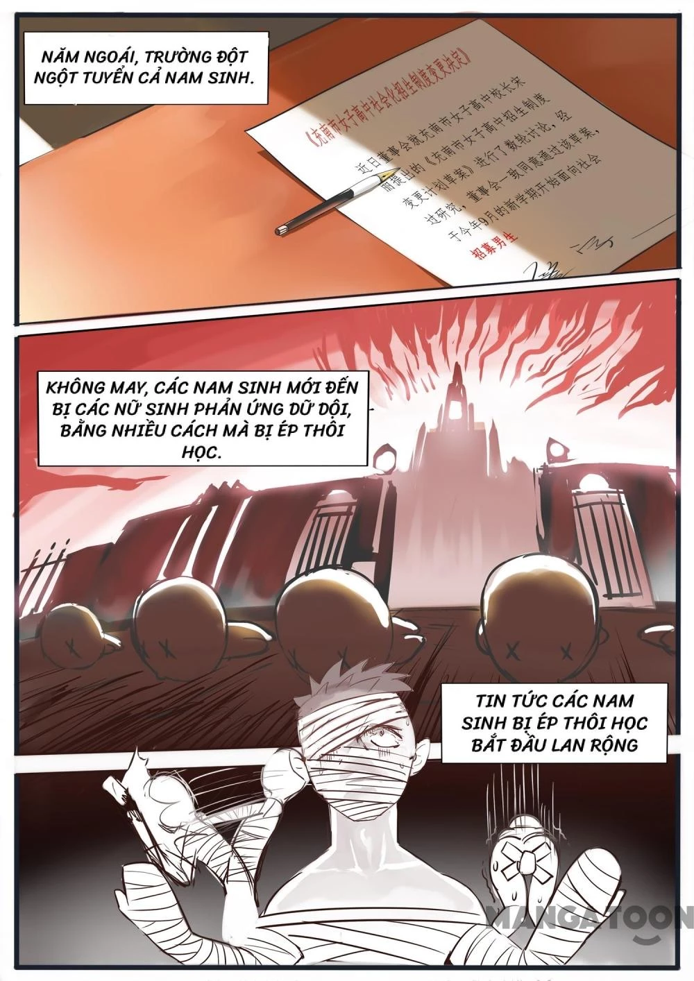 Nam Sinh Của Học Viện Nữ Sinh Chapter 1 - 2