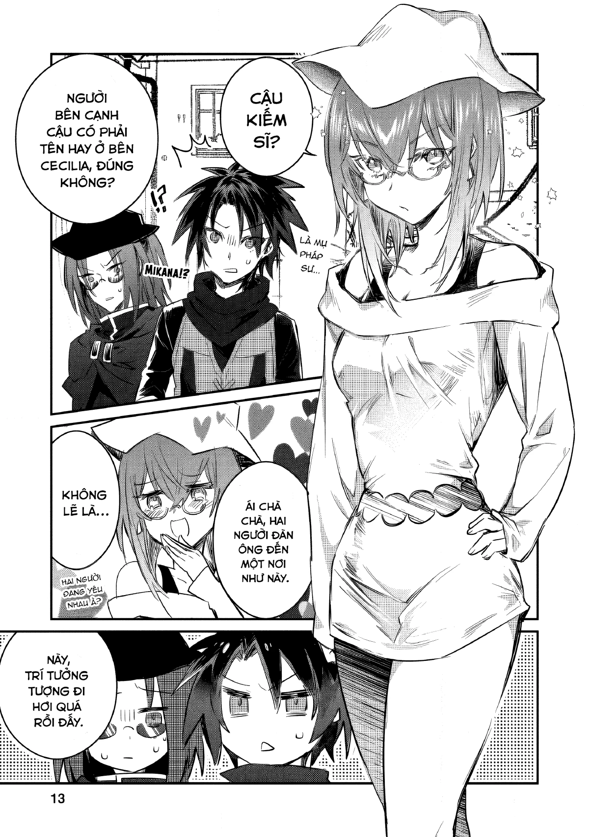 Bắt Gặp Một Mỹ Nhân Trong Hội Dũng Giả, Tôi Quyết Định Thử Tỏ Tình Cô Ấy Chapter 11 - 11