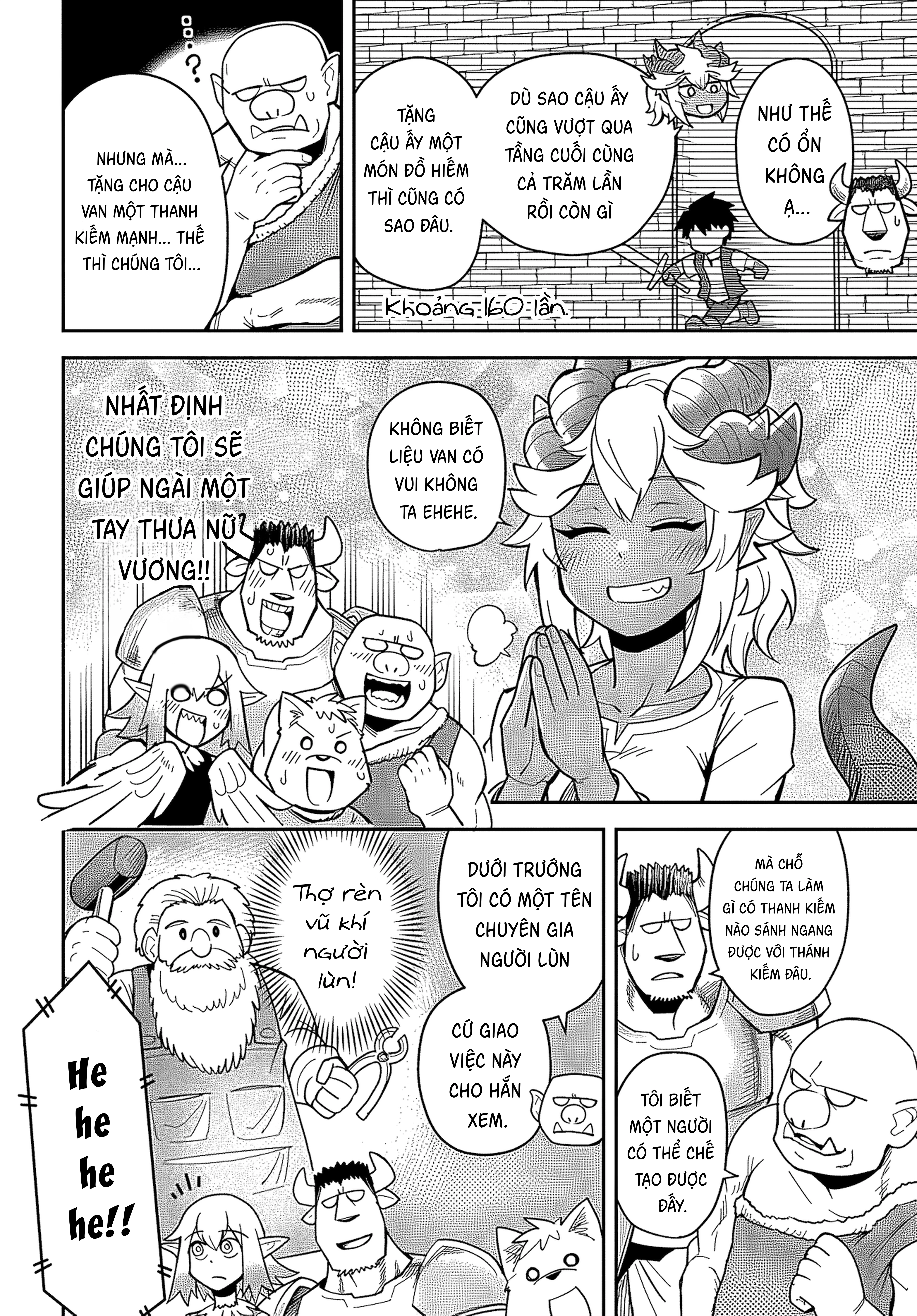 Người Bạn Thuở Nhỏ Trong Hầm Ngục Chapter 32 - 4