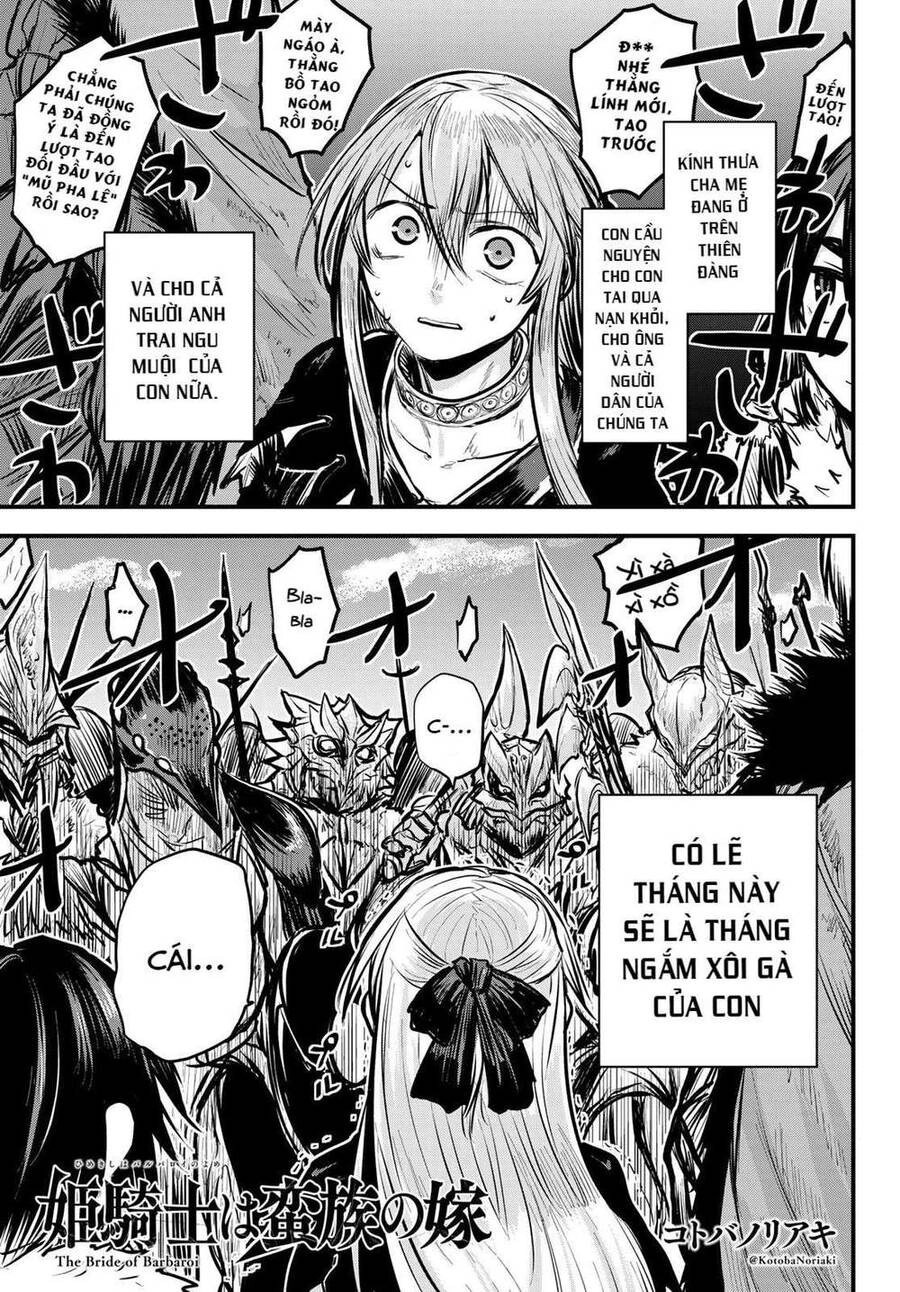 Hiệp Sỹ Công Chúa Là Nàng Dâu Tộc Man Di Chapter 4 - 1