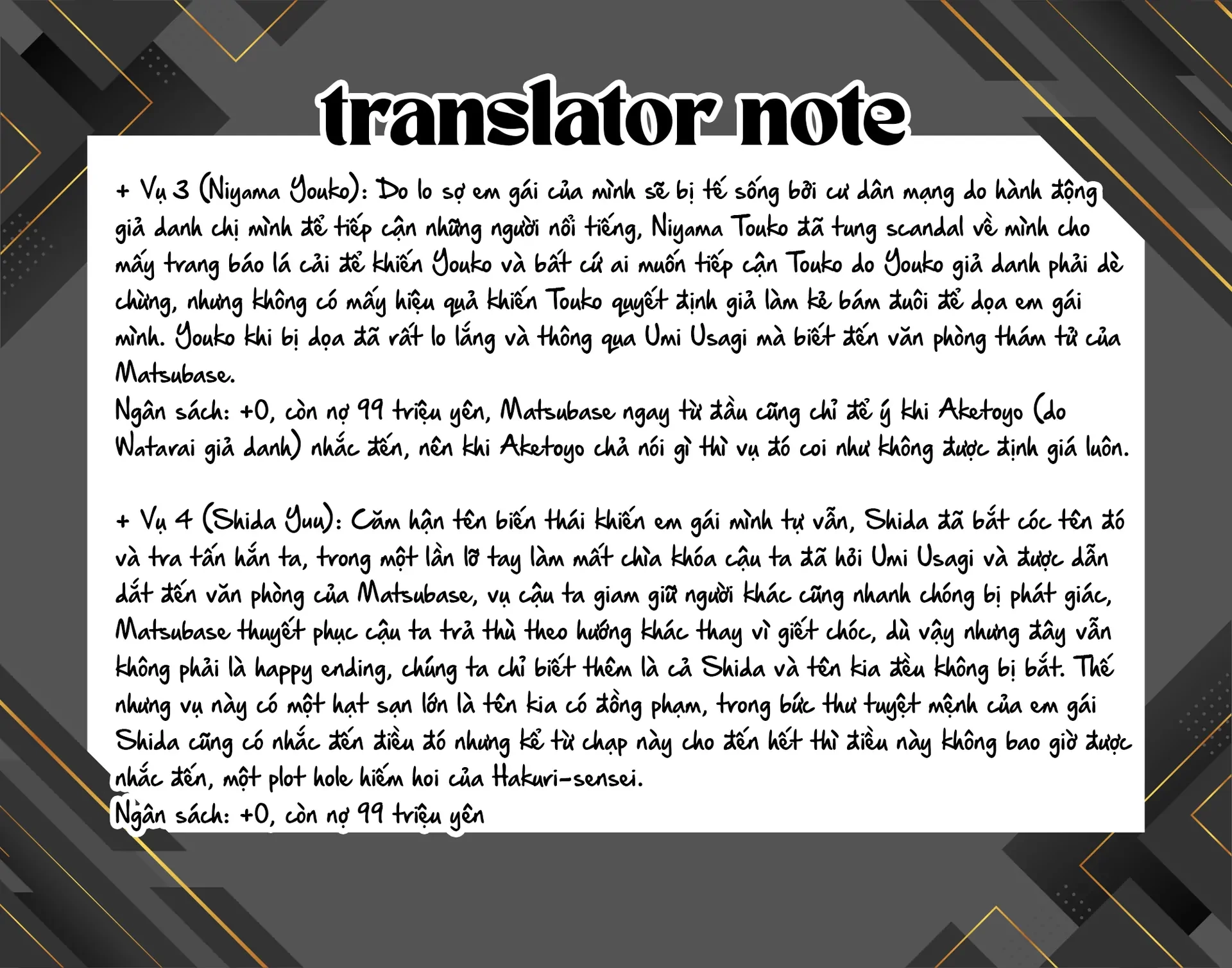 Căn Phòng Hành Phúc Spin-Off - Thám Tử Của Sự Thật Chapter 14.5 - 37