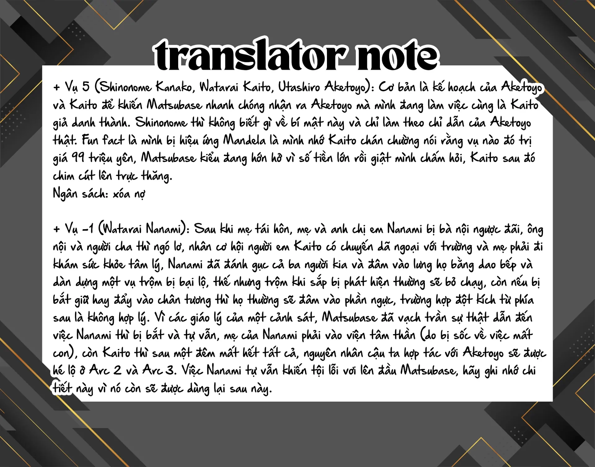 Căn Phòng Hành Phúc Spin-Off - Thám Tử Của Sự Thật Chapter 14.5 - 38