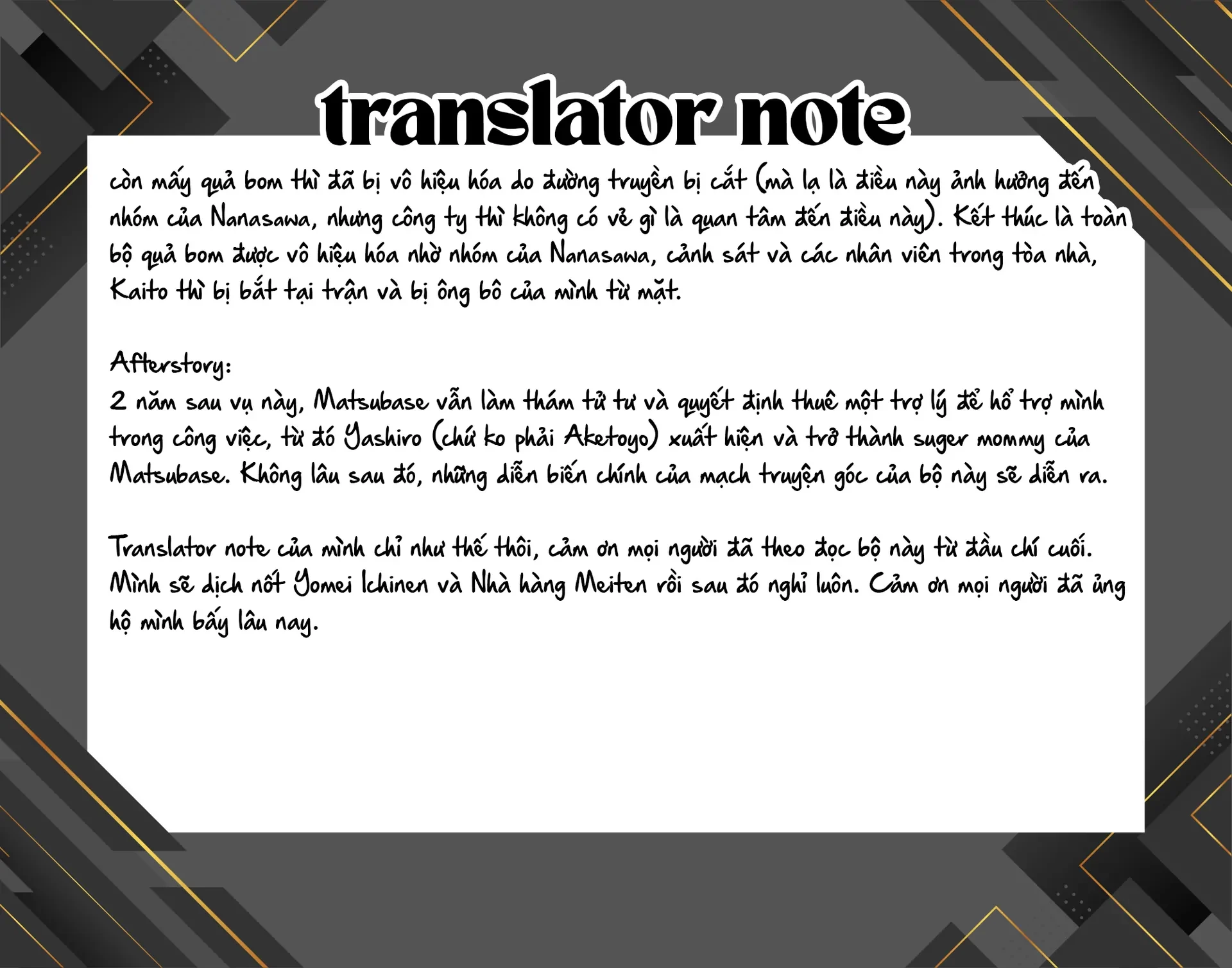 Căn Phòng Hành Phúc Spin-Off - Thám Tử Của Sự Thật Chapter 14.5 - 40