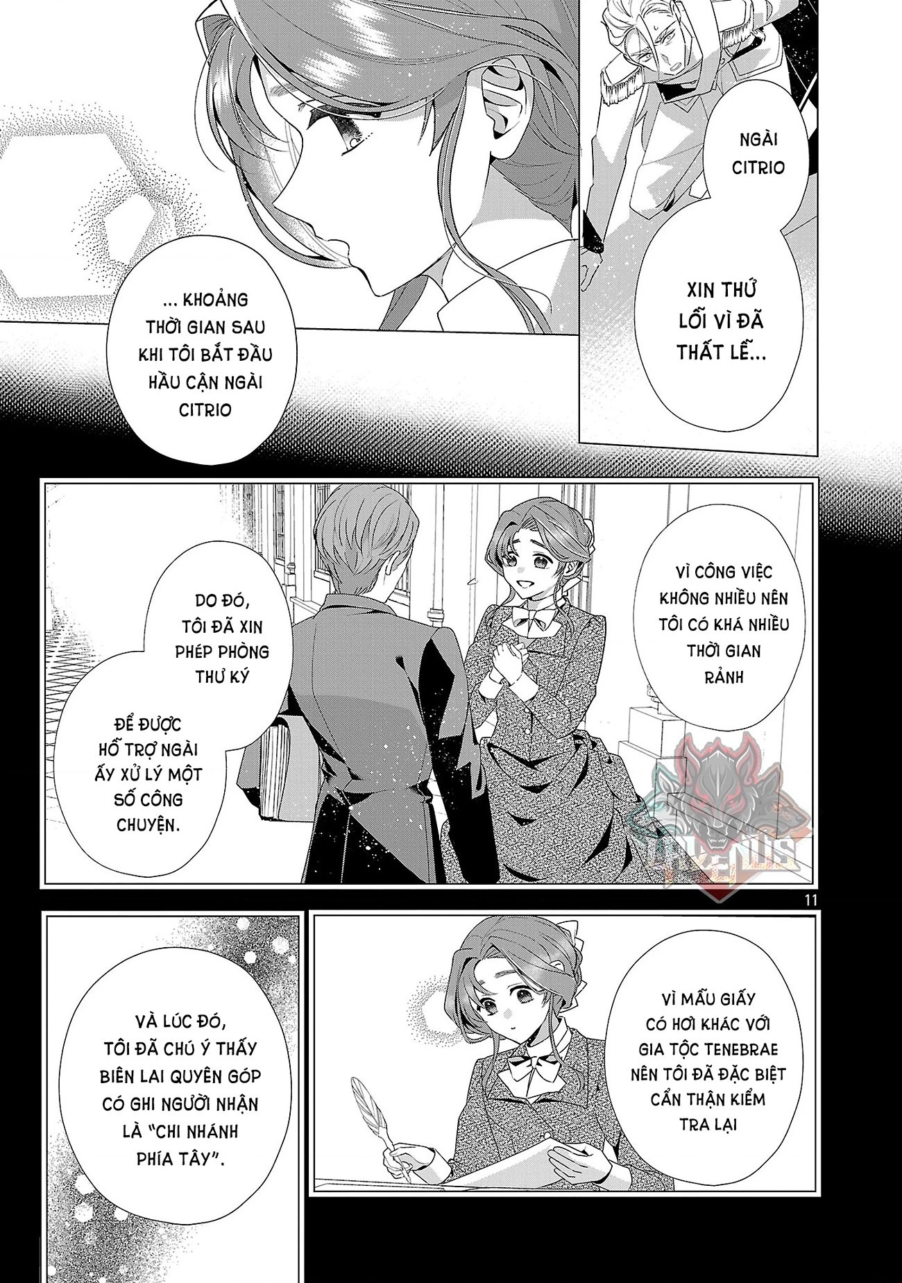 Nữ Nhân Viên Văn Phòng Muốn Phục Vụ Cho Nữ Phản Diện Chapter 38 - 12