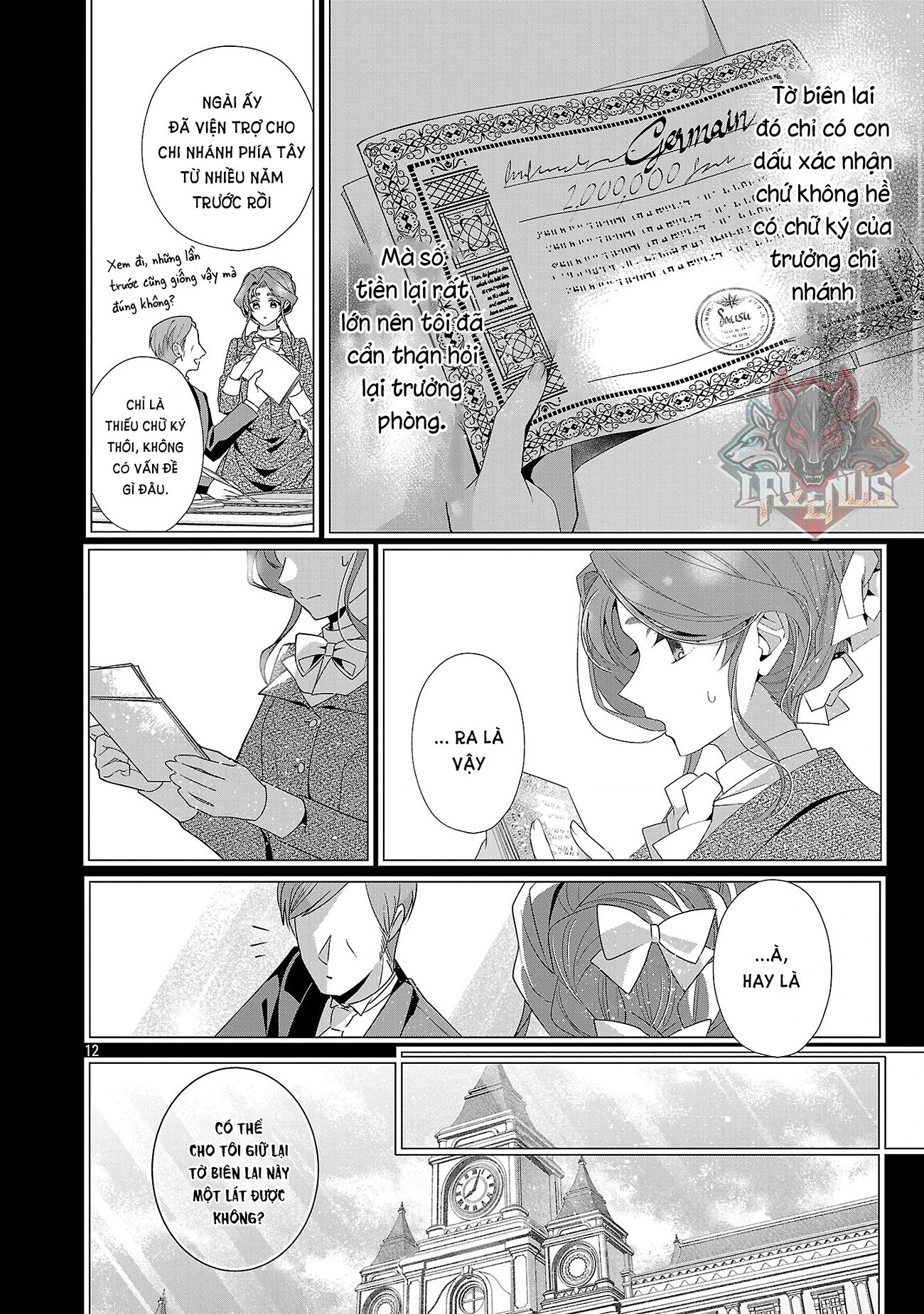 Nữ Nhân Viên Văn Phòng Muốn Phục Vụ Cho Nữ Phản Diện Chapter 38 - 13