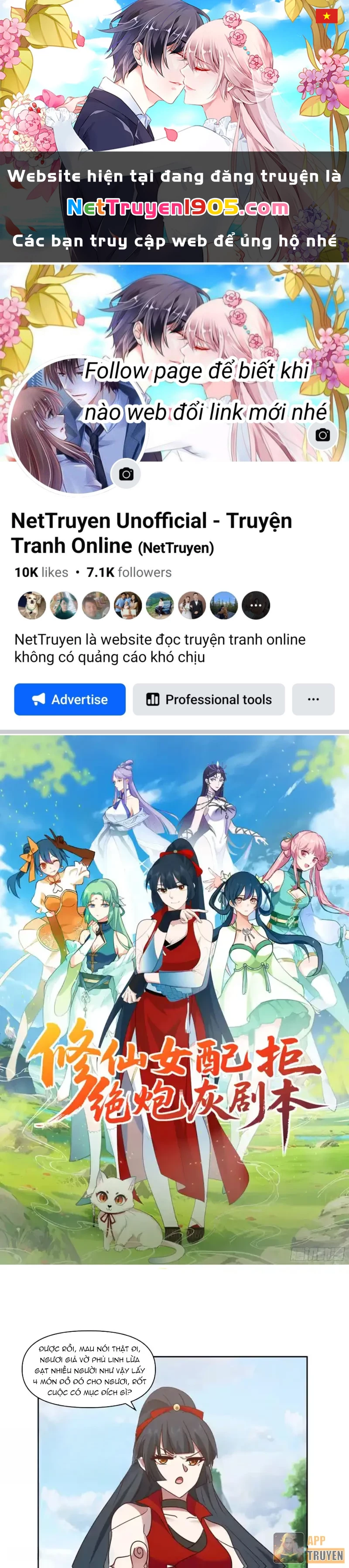 Nữ phụ tu tiên từ chối kịch bản làm pháo hôi Chapter 22 - 1