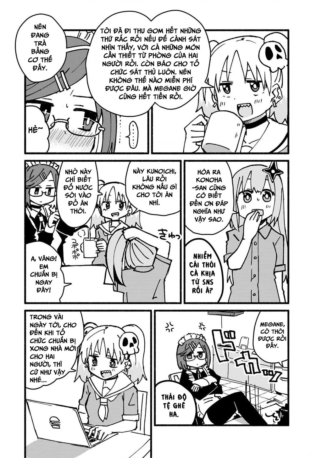 Cuộc Sống Chung Nhà Của Ninja Và Sát Thủ Chapter 17 - 11