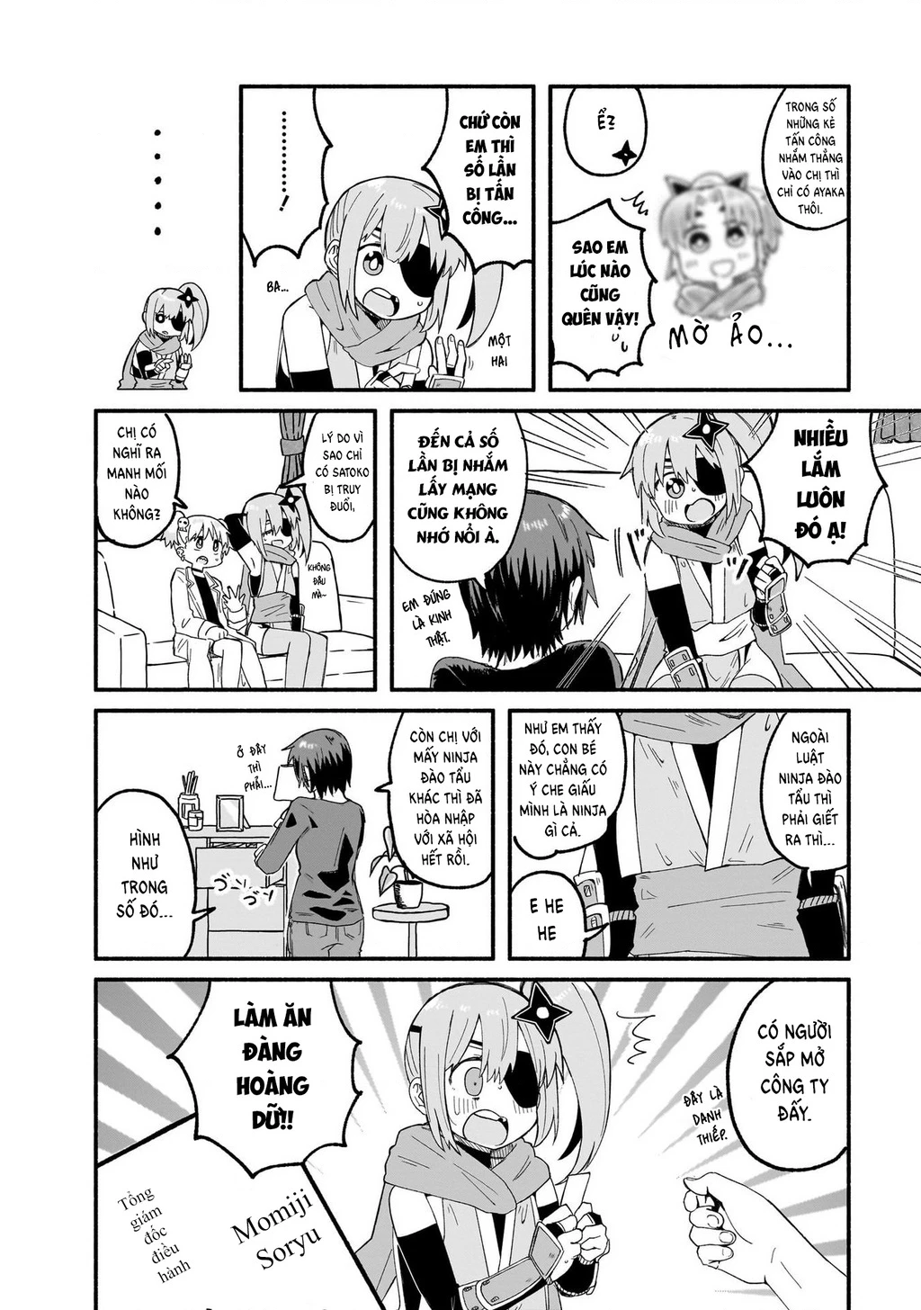 Cuộc Sống Chung Nhà Của Ninja Và Sát Thủ Chapter 24 - 8