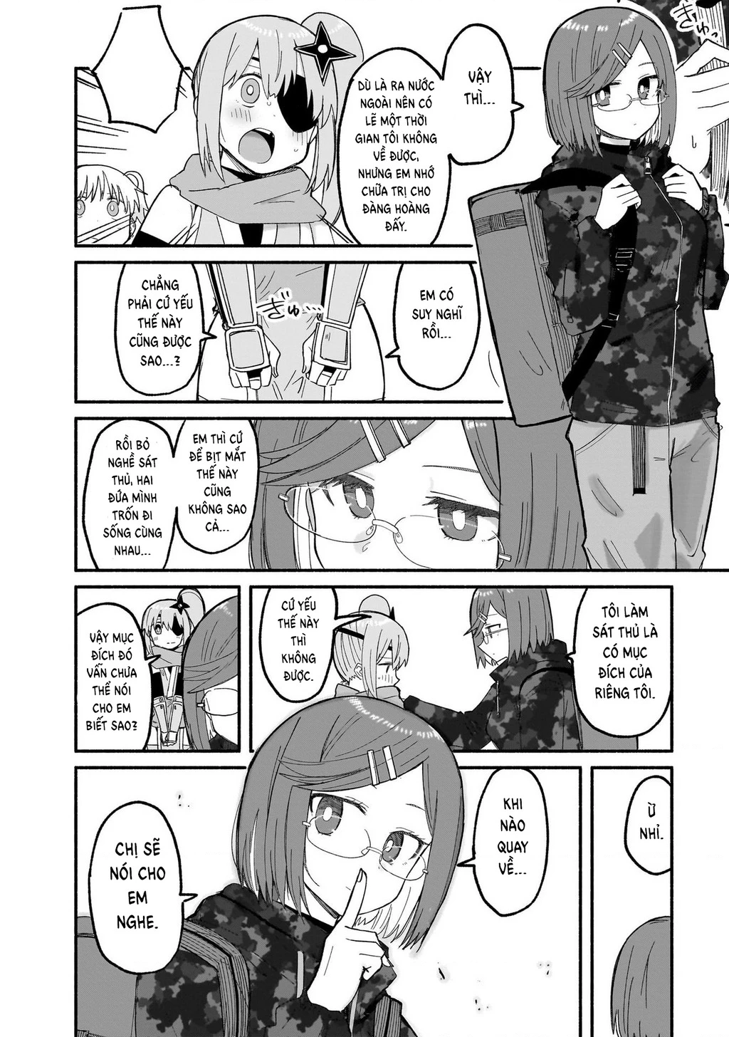 Cuộc Sống Chung Nhà Của Ninja Và Sát Thủ Chapter 25.1 - 8