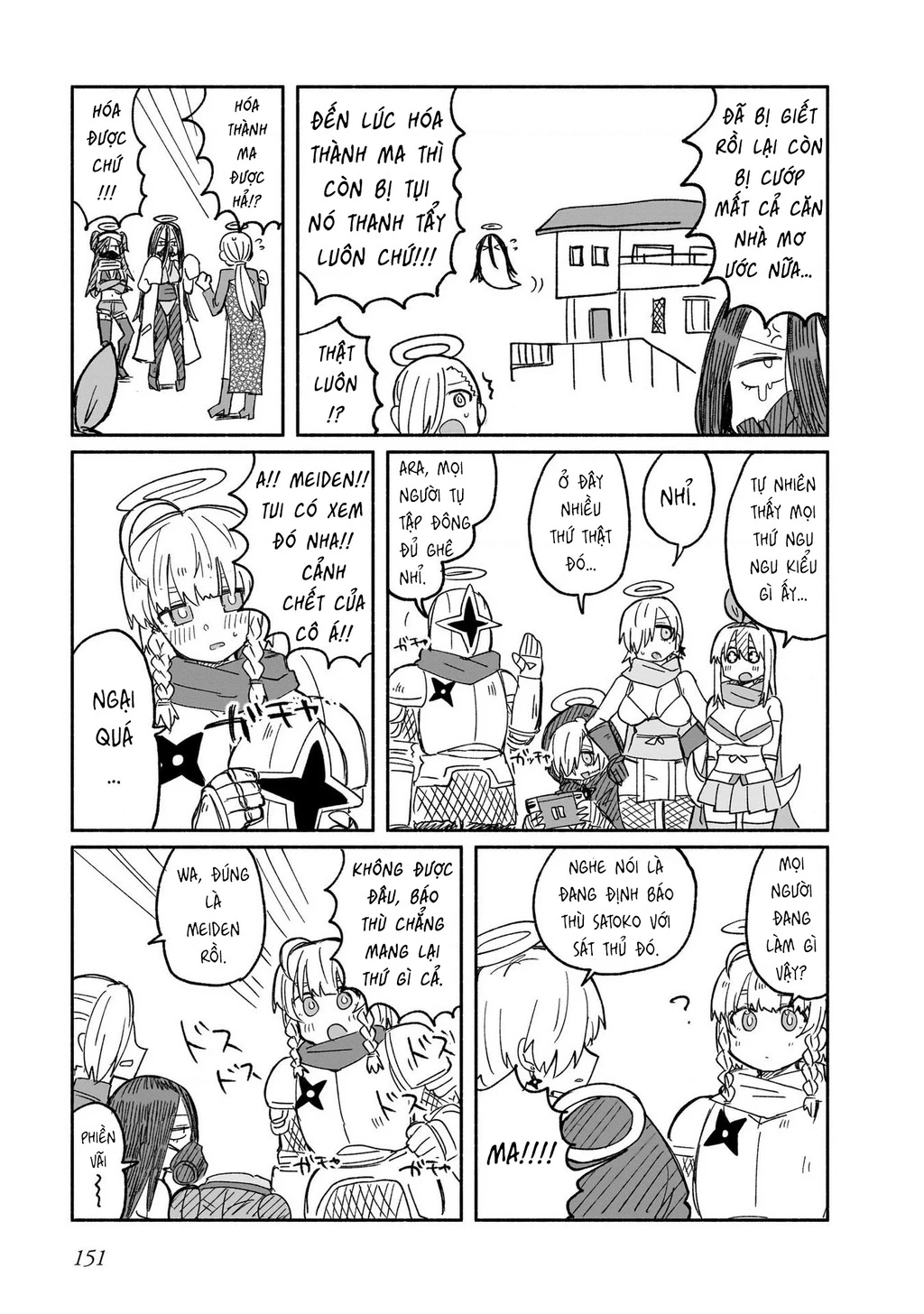 Cuộc Sống Chung Nhà Của Ninja Và Sát Thủ Chapter 25.5 - 5