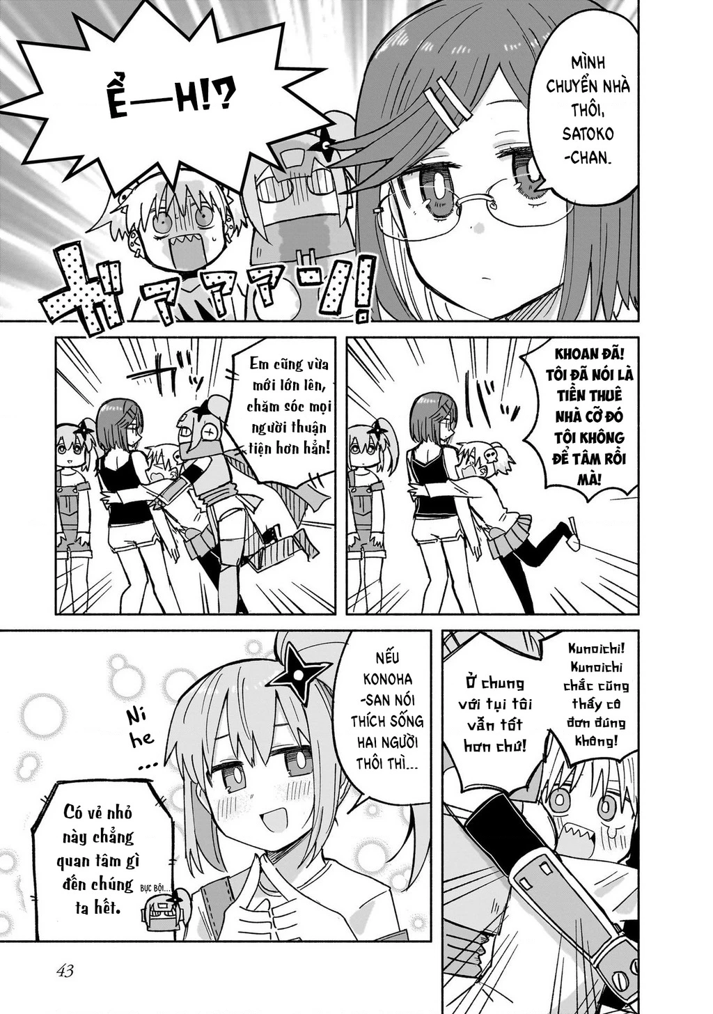 Cuộc Sống Chung Nhà Của Ninja Và Sát Thủ Chapter 28 - 5