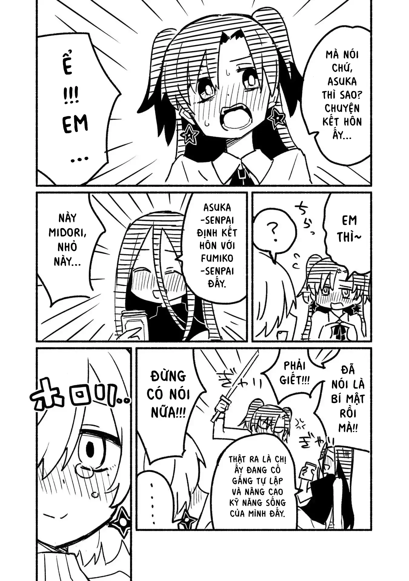 Cuộc Sống Chung Nhà Của Ninja Và Sát Thủ Chapter 9.5 - 8