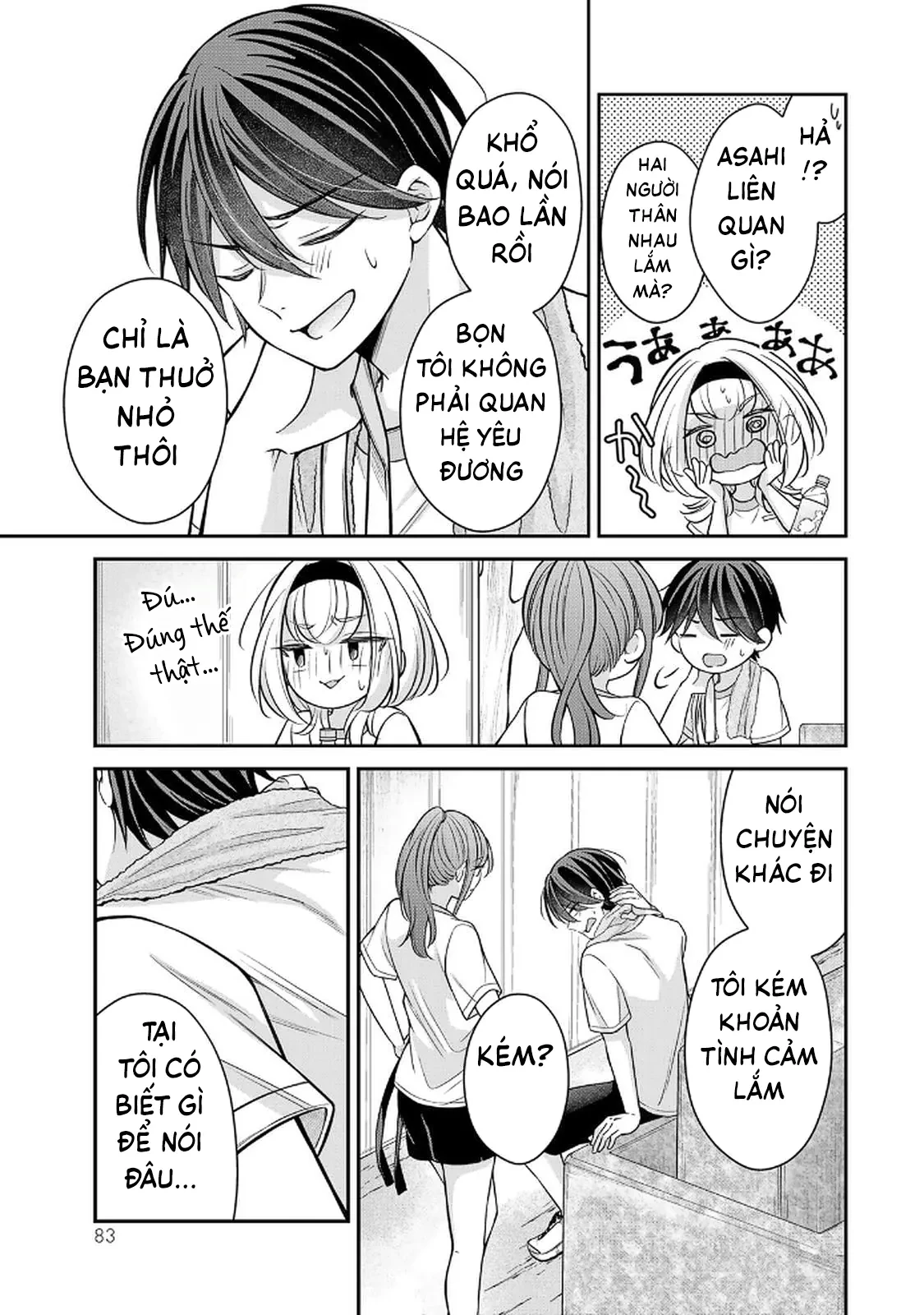 Tôi muốn dạy cho Asahi biết thế nào là lễ độ Chapter  13 - 14