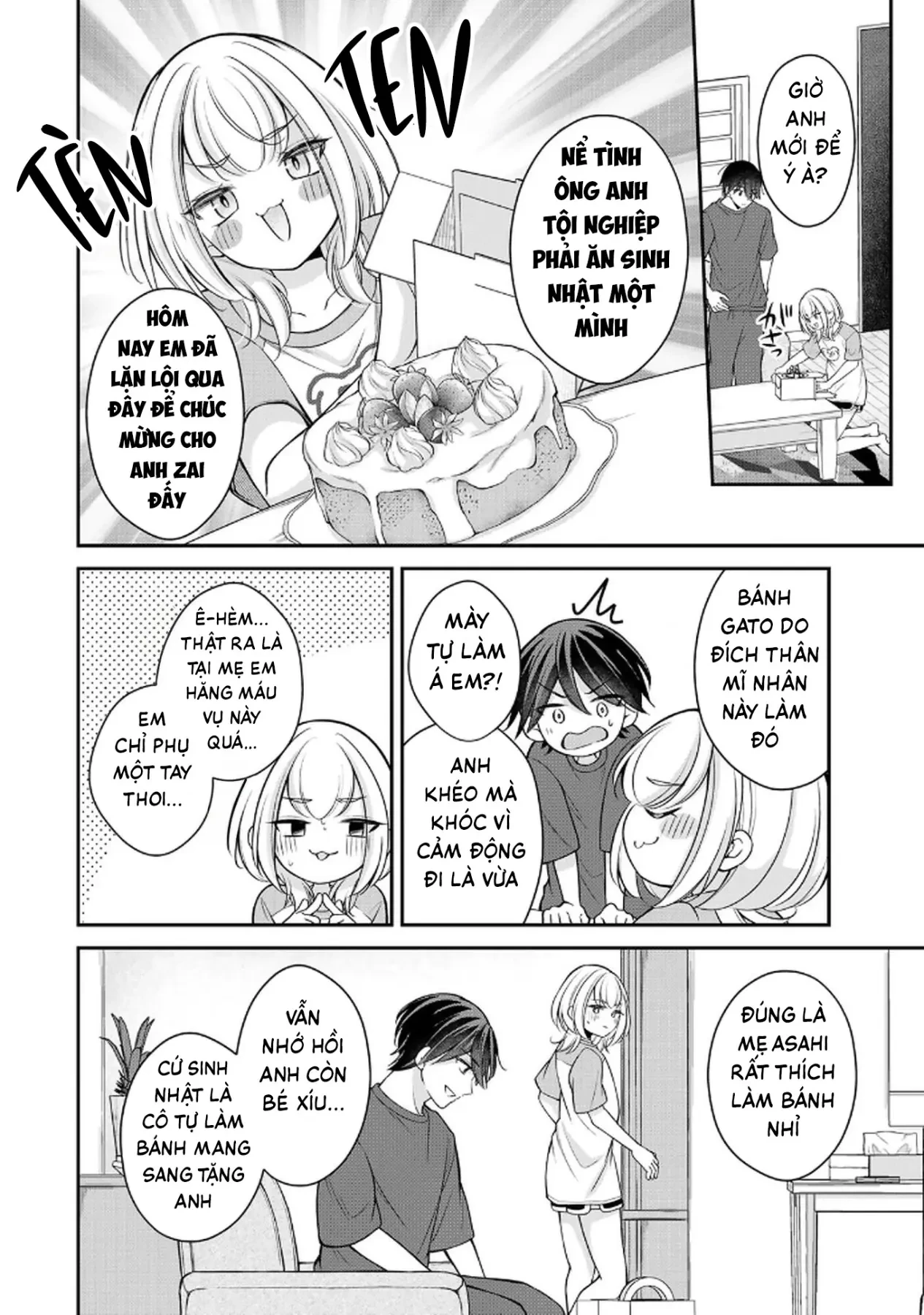 Tôi muốn dạy cho Asahi biết thế nào là lễ độ Chapter  15 - 5