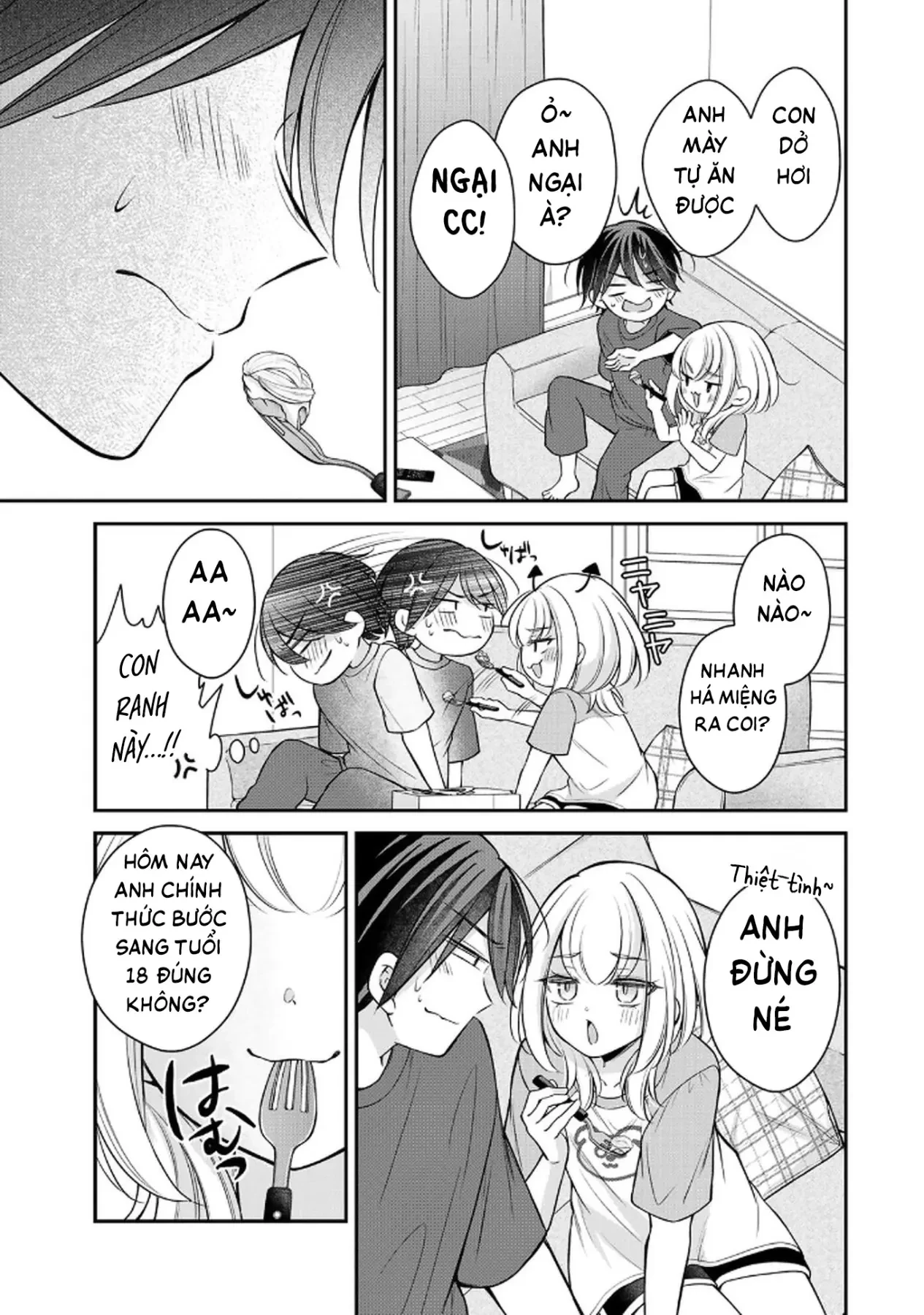 Tôi muốn dạy cho Asahi biết thế nào là lễ độ Chapter  15 - 8