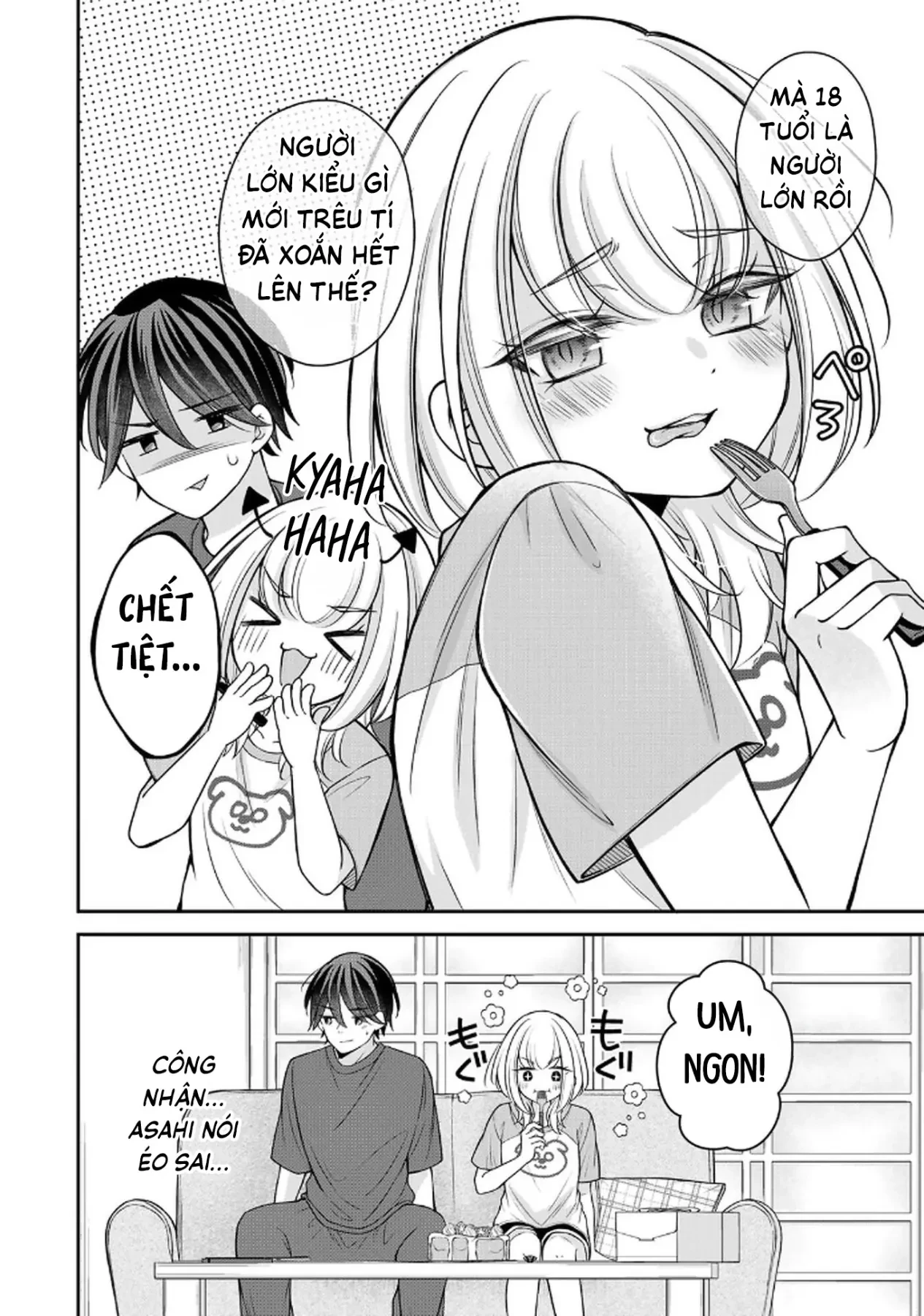 Tôi muốn dạy cho Asahi biết thế nào là lễ độ Chapter  15 - 9