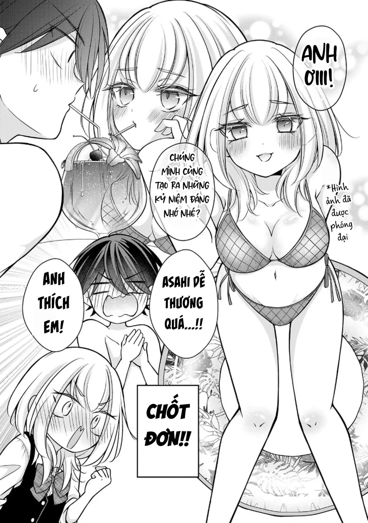 Tôi muốn dạy cho Asahi biết thế nào là lễ độ Chapter  16 - 14