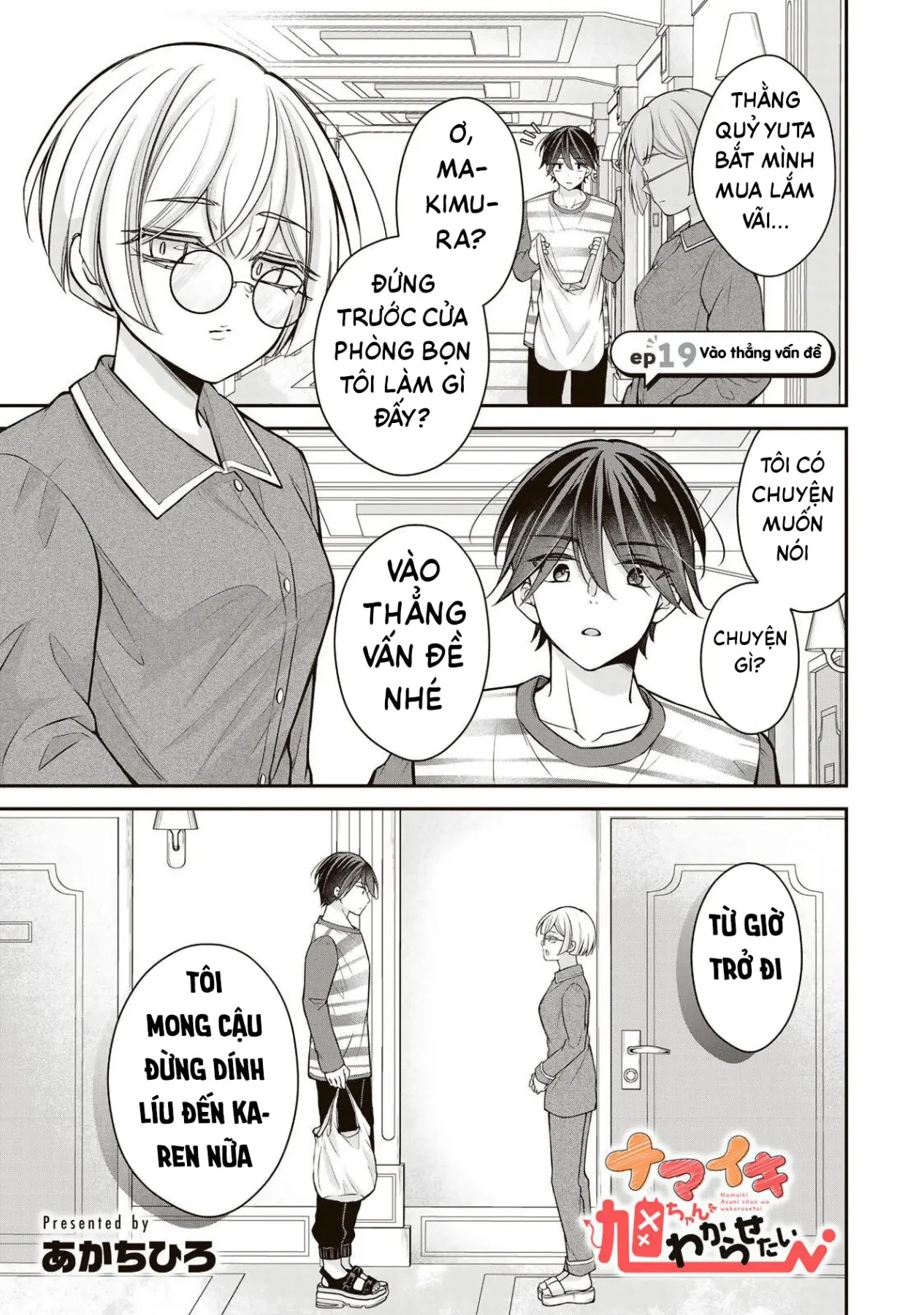 Tôi muốn dạy cho Asahi biết thế nào là lễ độ Chapter  19 - 2